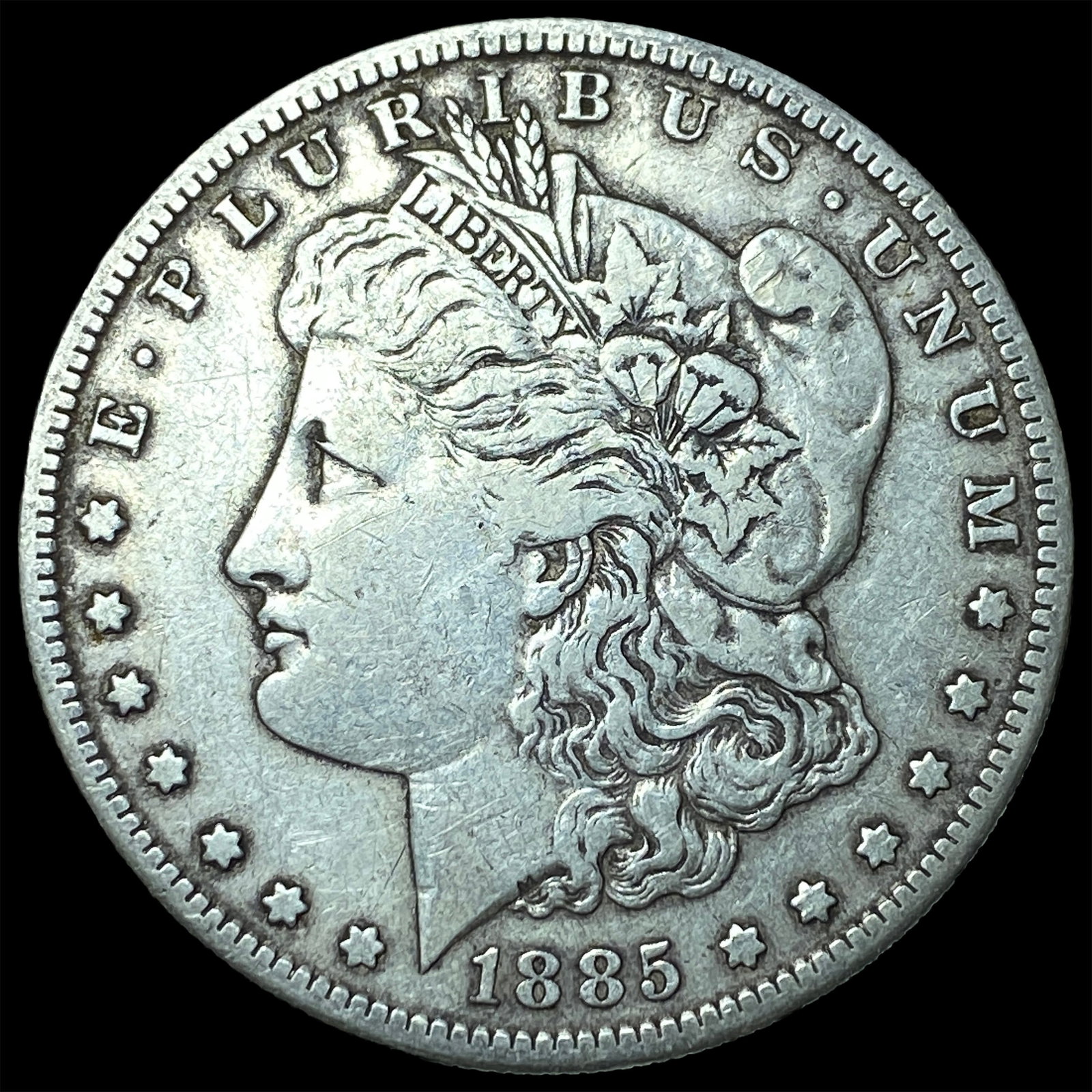 1885-S Silver Morgan Dollar HIGH GRADE: 1885-S Silver Morgan Dollar HIGH GRADE