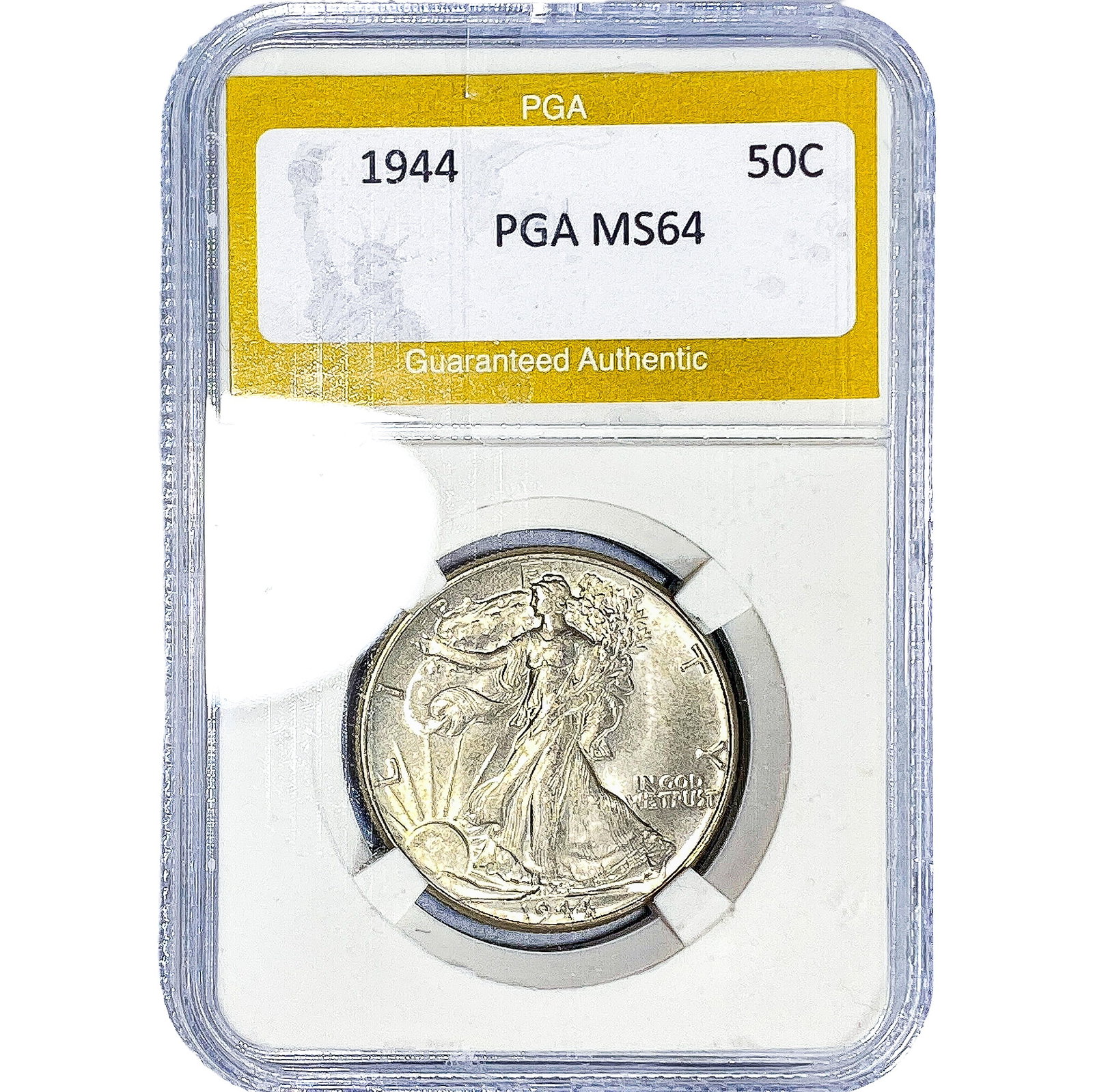 1944 Walking Liberty Half Dollar PGA MS64 (1 of 2)