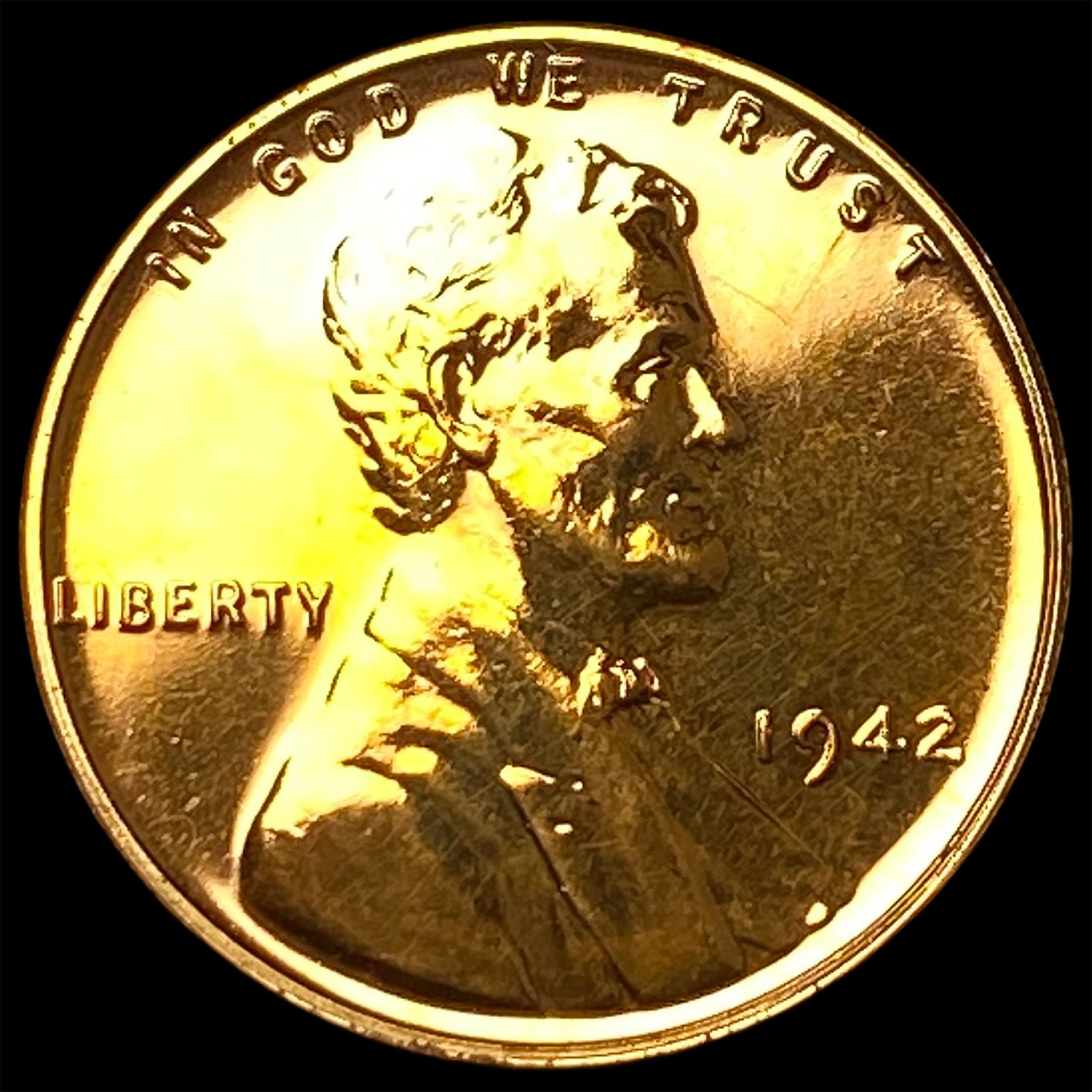 1942 Lincoln Wheat Cent CHOICE PROOF (1 of 2)