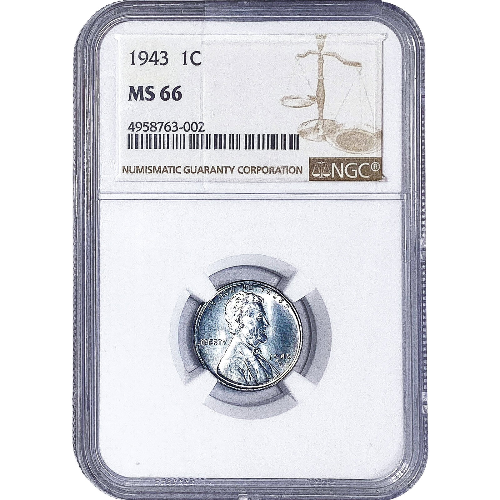 1943 Wheat Cent NGC MS66 (1 of 2)