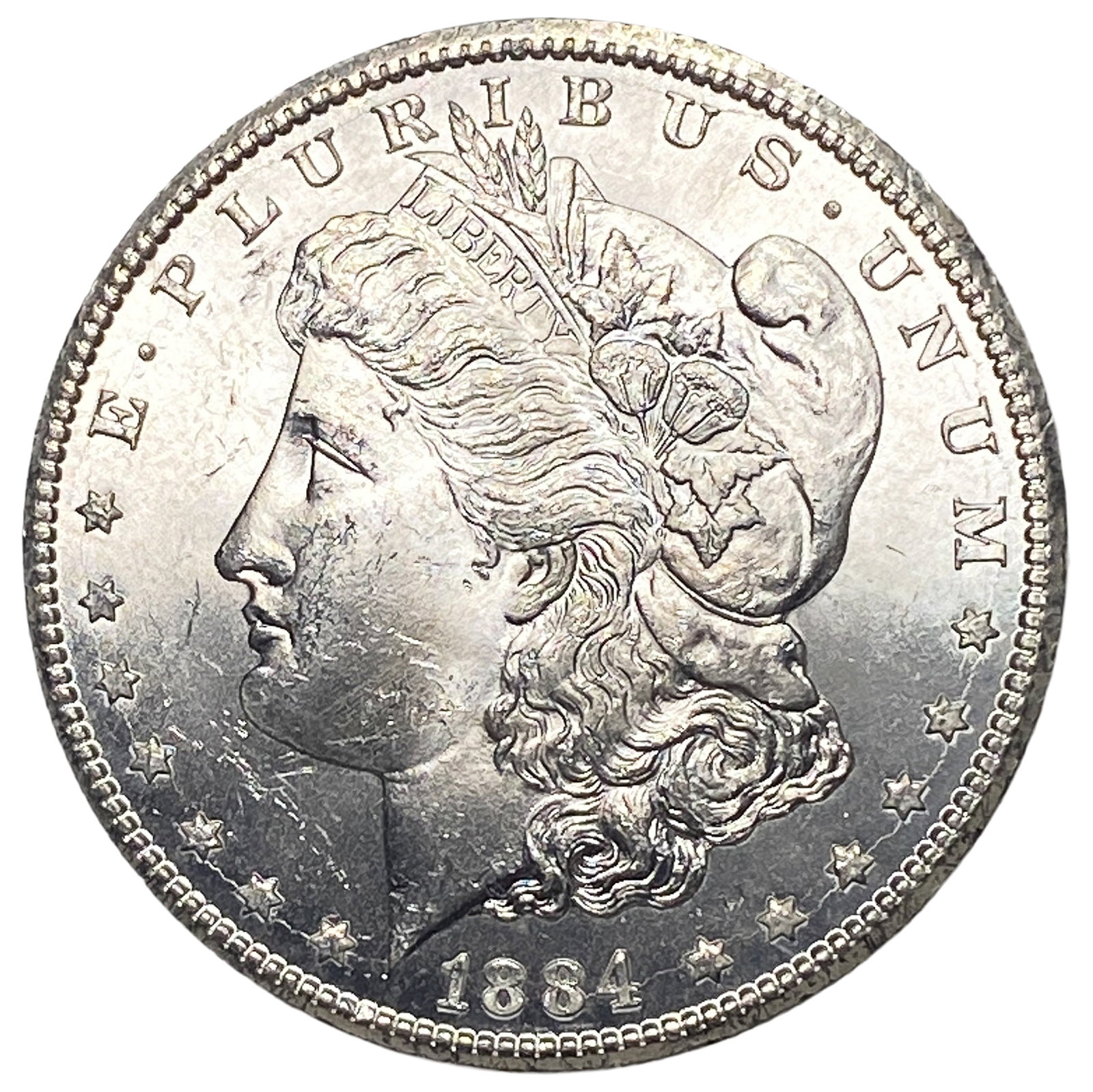 1884-CC Morgan Silver Dollar: 1884-CC Morgan Silver Dollar