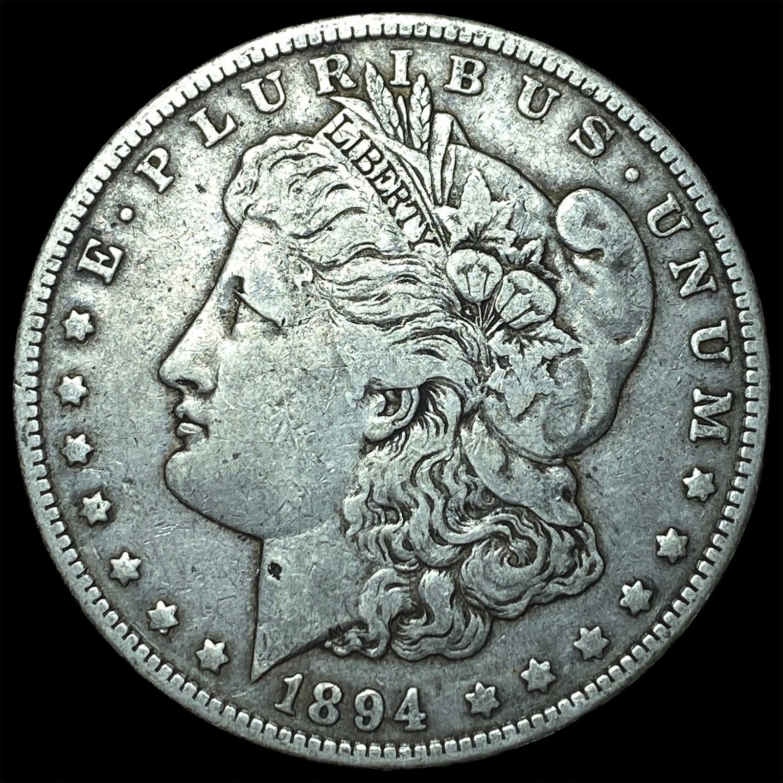 1894-O Silver Morgan Dollar LIGHTLY CIRCULATED: 1894-O Silver Morgan Dollar LIGHTLY CIRCULATED