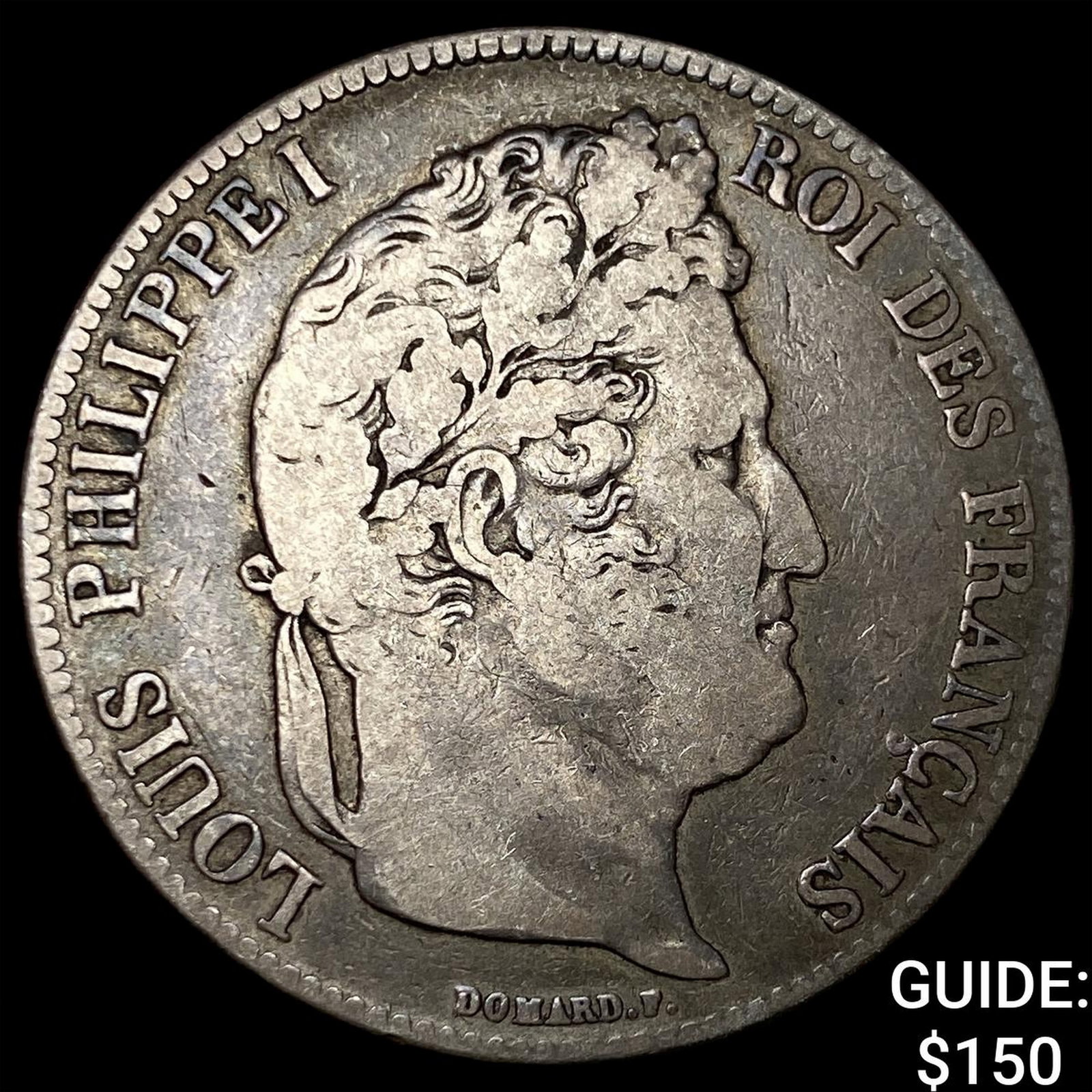 1857 France Silver 5 Francs (1 of 2)