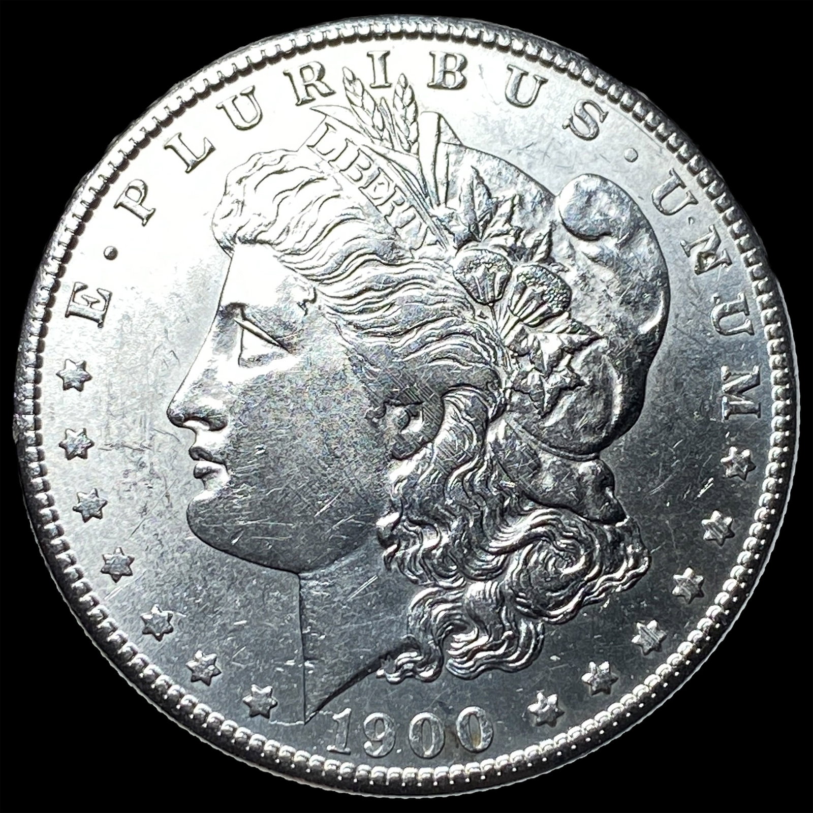 1900-S Silver Morgan Dollar CLOSELY UNCIRCULATED: 1900-S Silver Morgan Dollar CLOSELY UNCIRCULATED