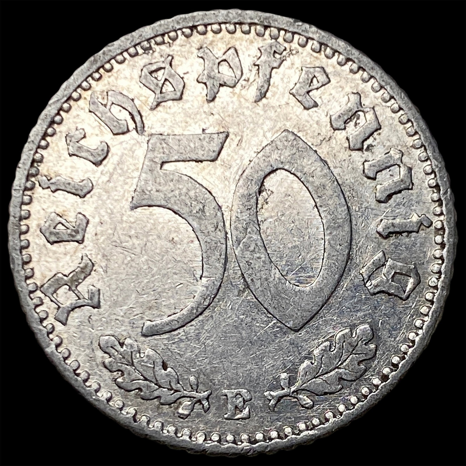 1935E Germany 50 Pfenning: 1935E Germany 50 Pfenning