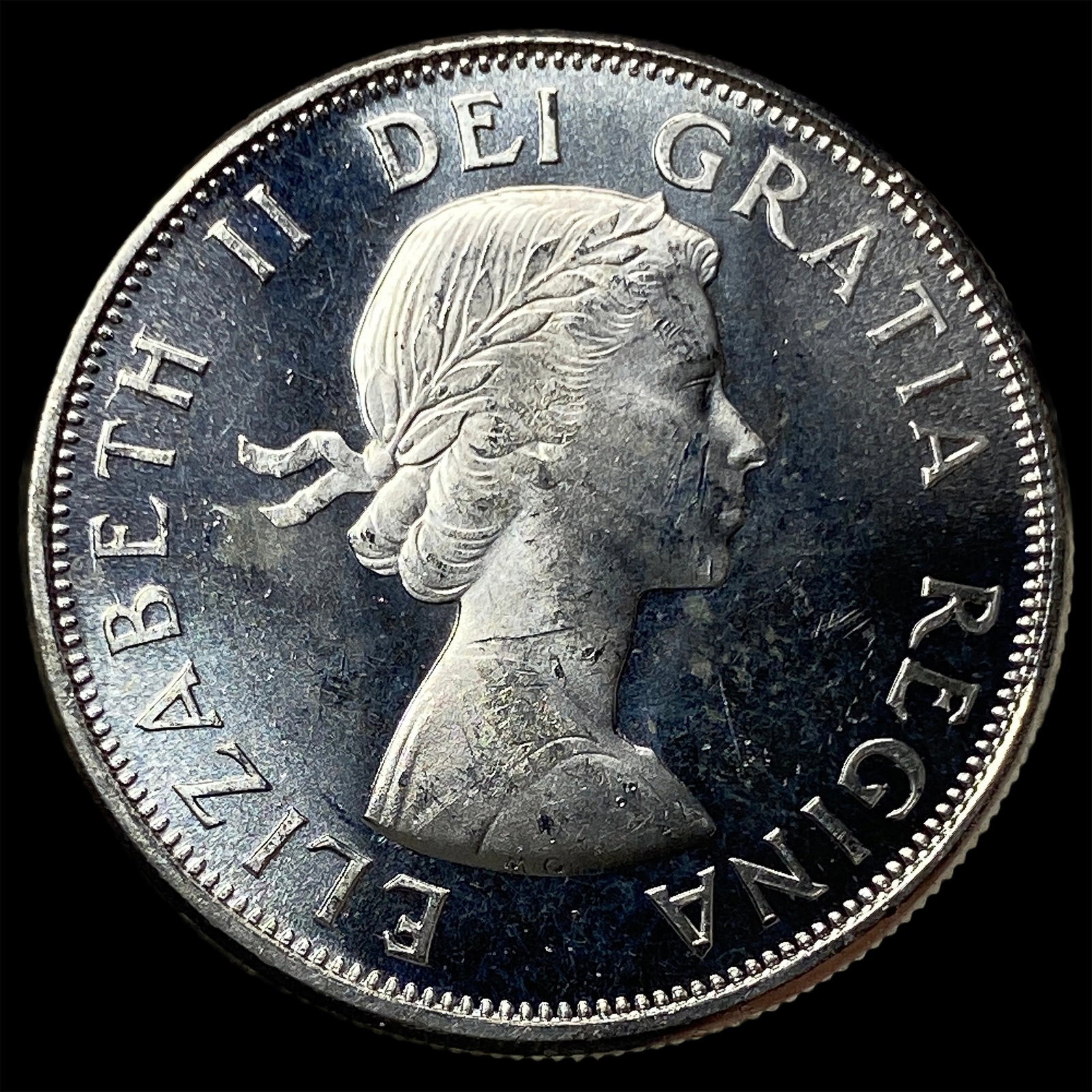 1964 Canada Silver 50 Cents KM 56: 1964 Canada Silver 50 Cents KM 56
