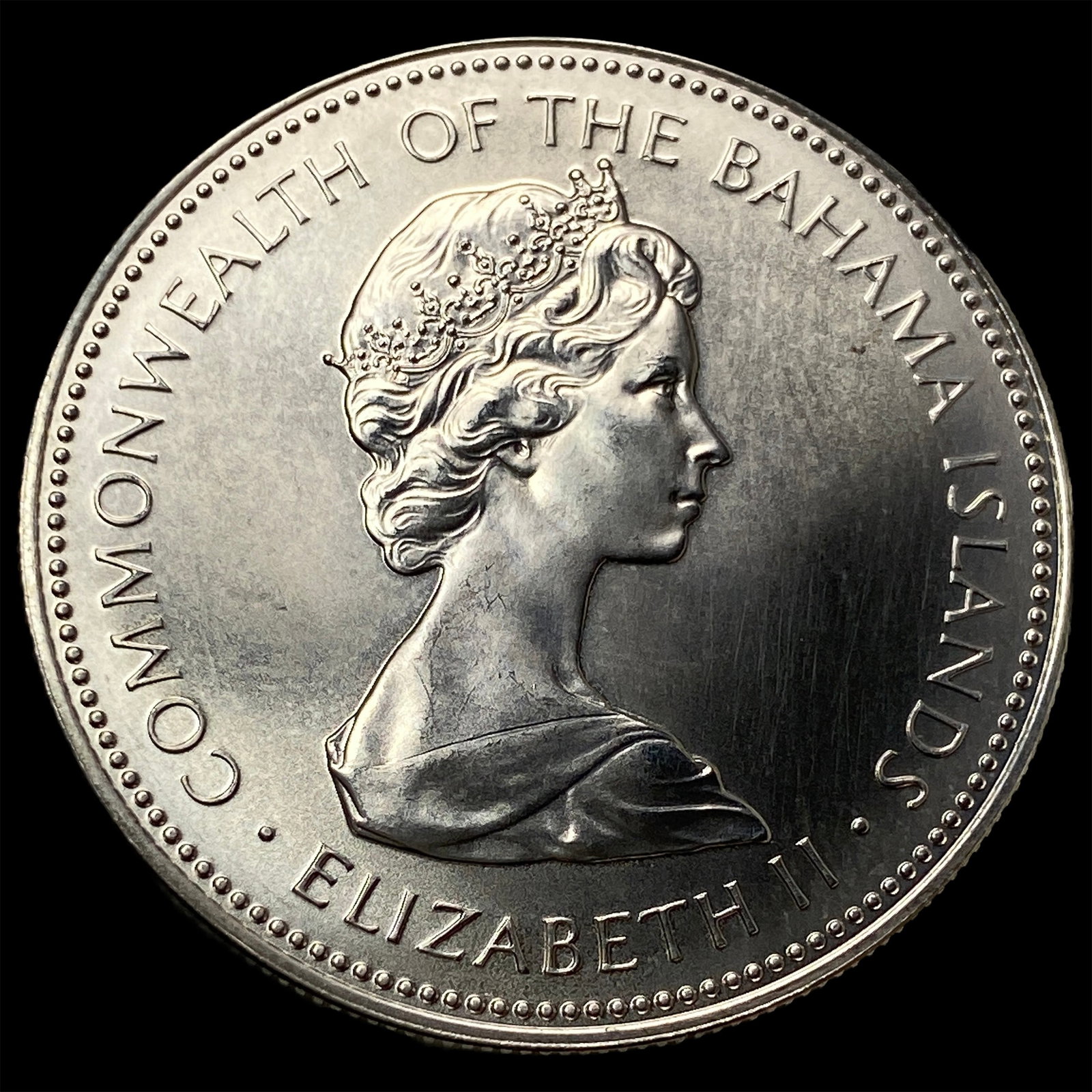 1972-FM Bahamas Silver Dollar KM 22: 1972-FM Bahamas Silver Dollar KM 22