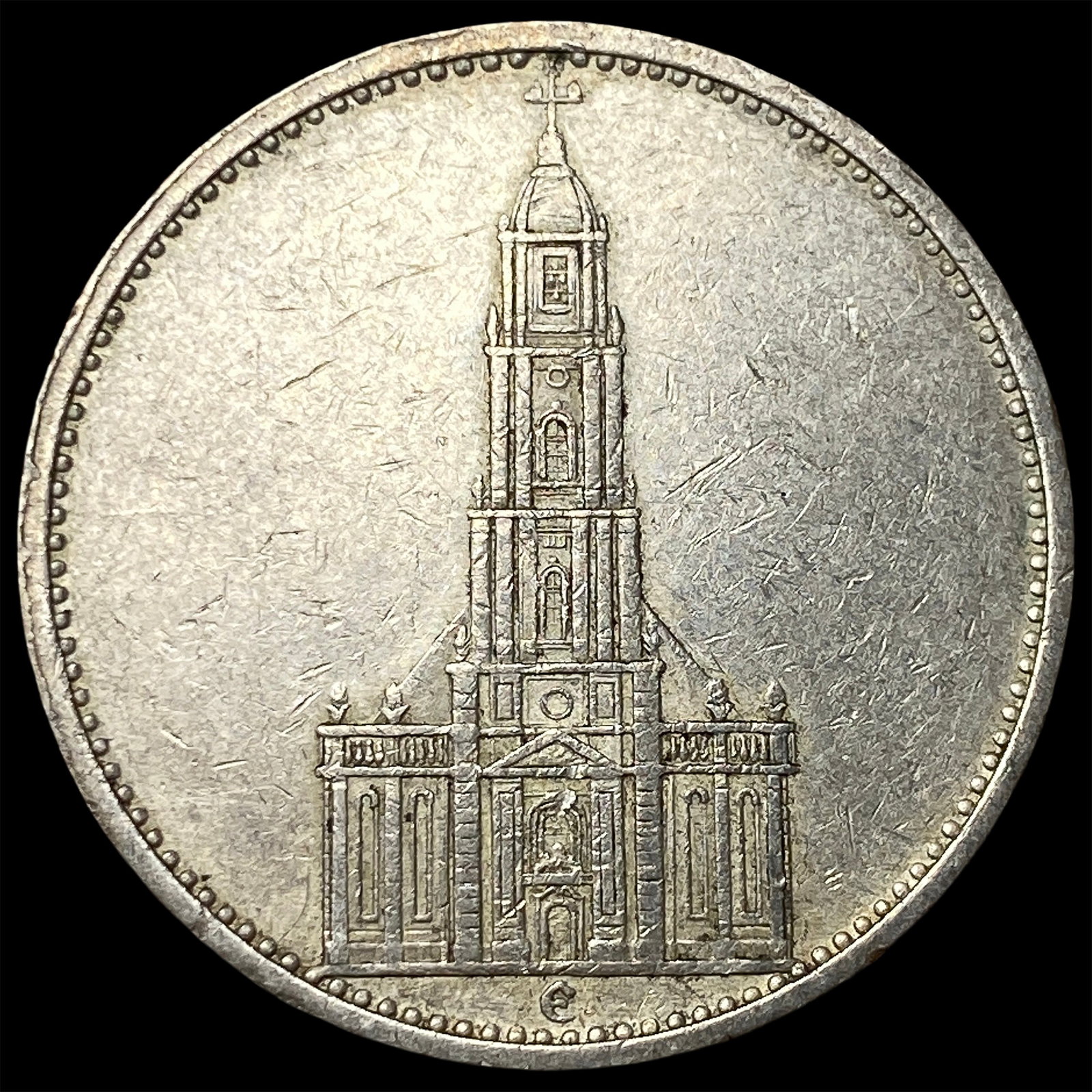 1935E Germany Silver 5 Mark: 1935E Germany Silver 5 Mark