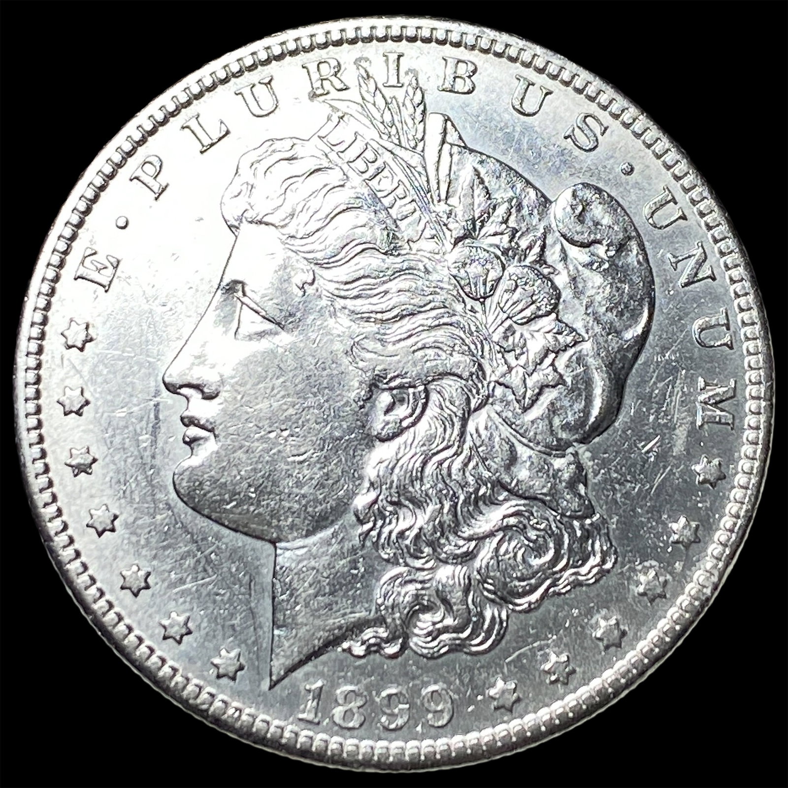 1899-S Silver Morgan Dollar CHOICE AU: 1899-S Silver Morgan Dollar CHOICE AU