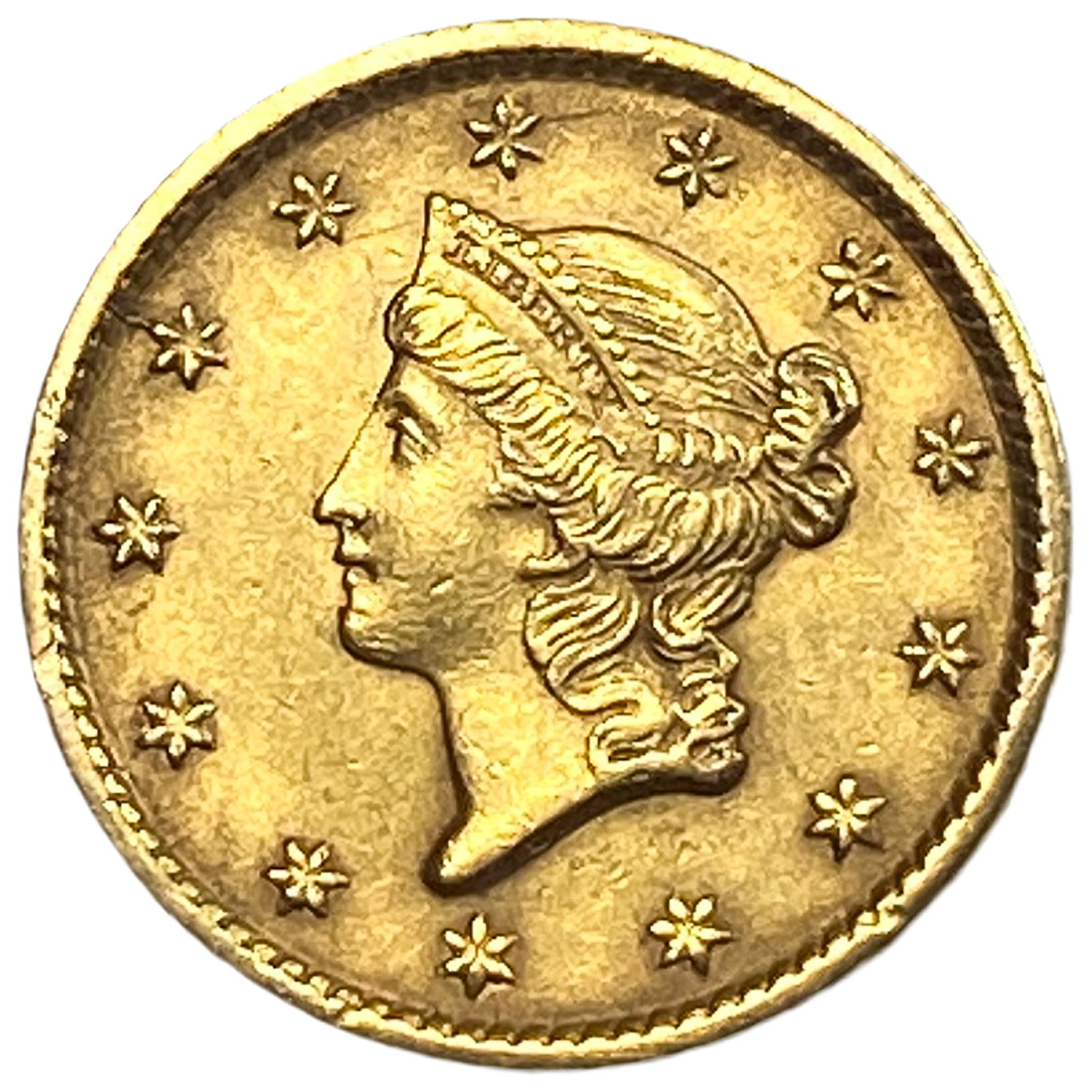 1854 Rare Gold Dollar: 1854 Rare Gold Dollar