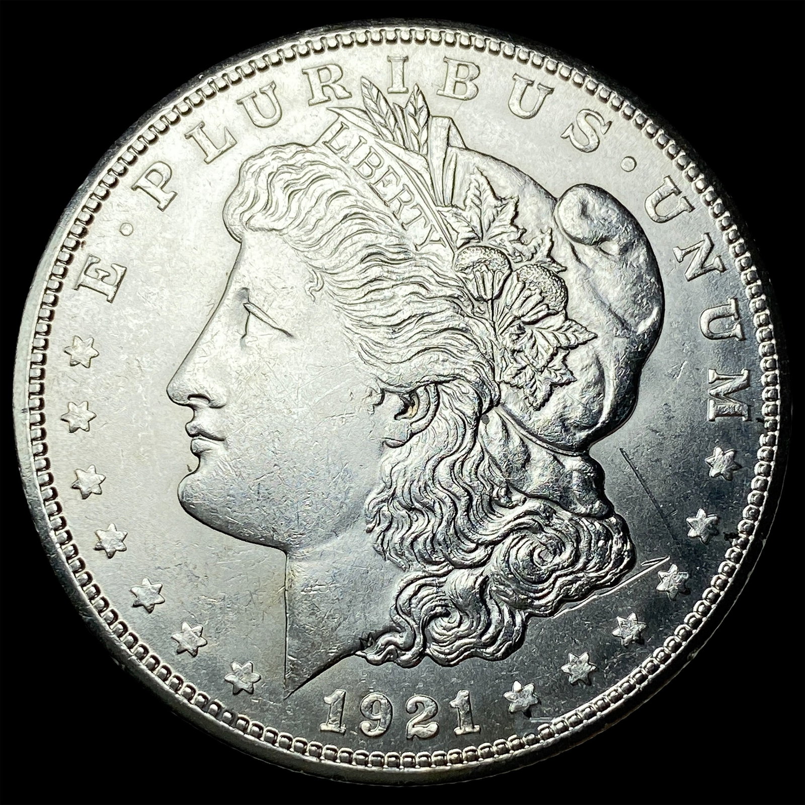 1921-S Silver Morgan Dollar UNCIRCULATED: 1921-S Silver Morgan Dollar UNCIRCULATED