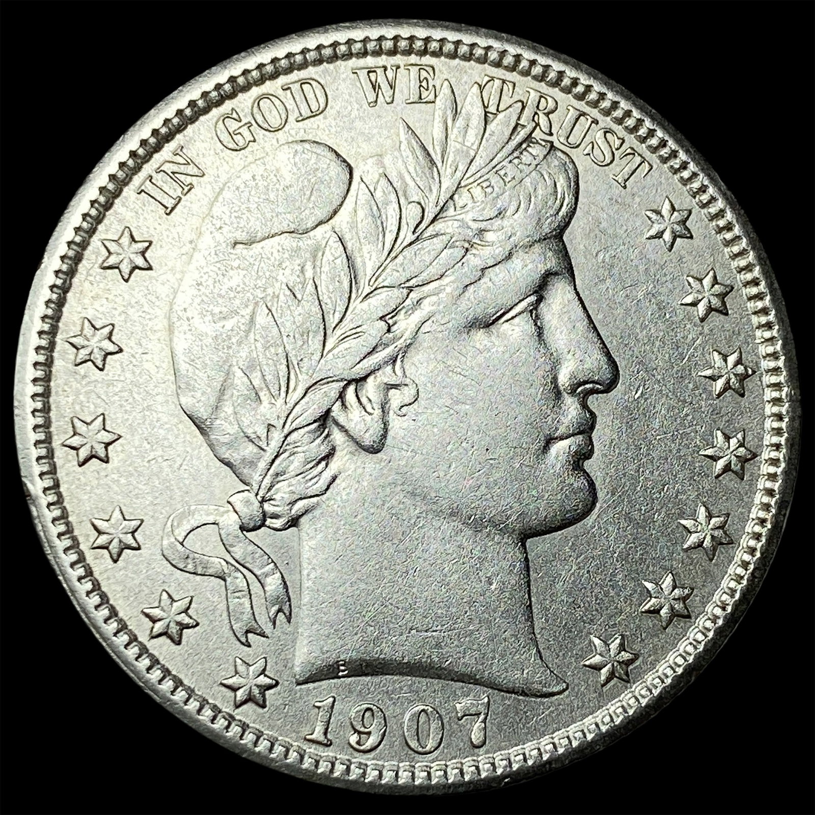 1907 Barber Half Dollar UNCIRCULATED (1 of 2)