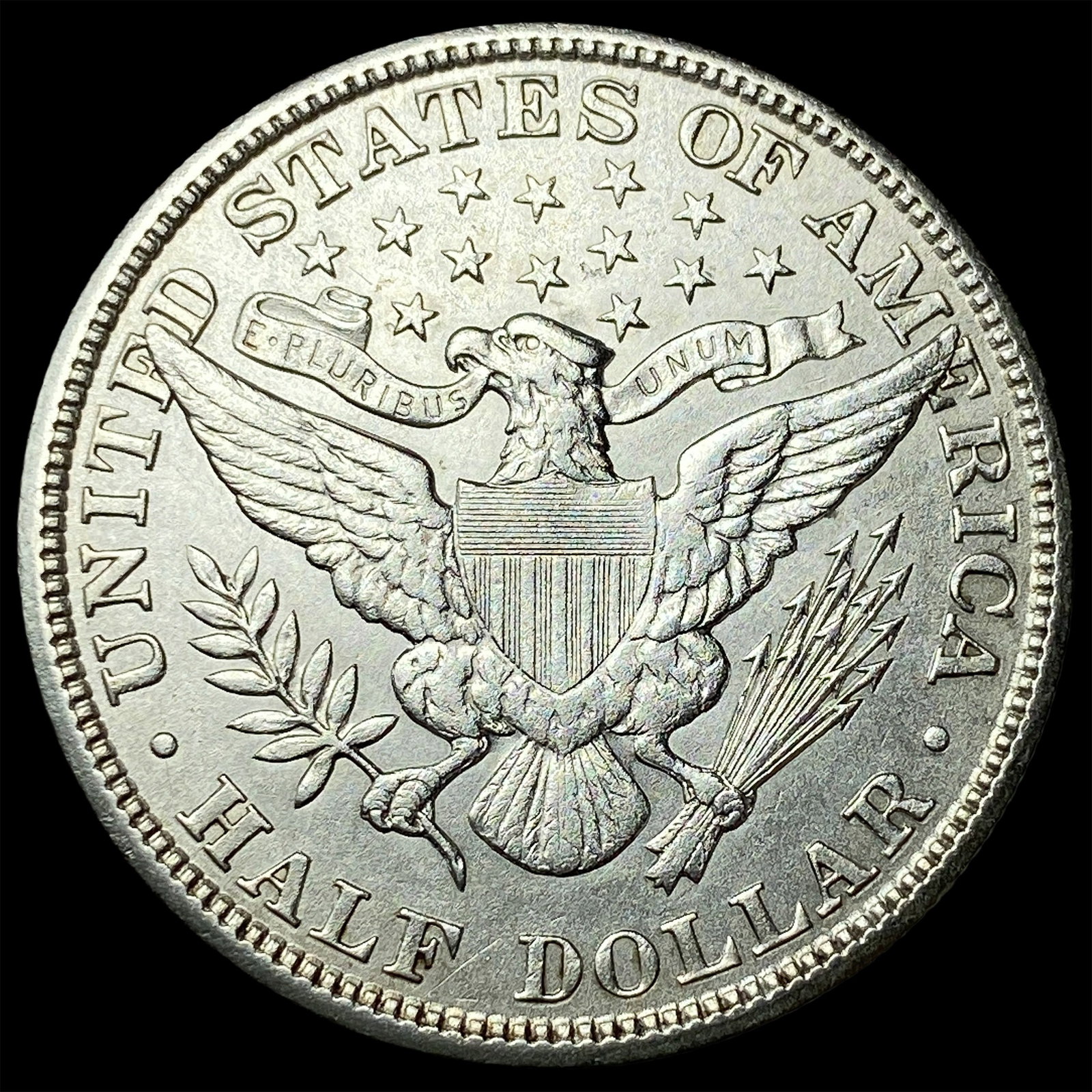 1907 Barber Half Dollar UNCIRCULATED - 2