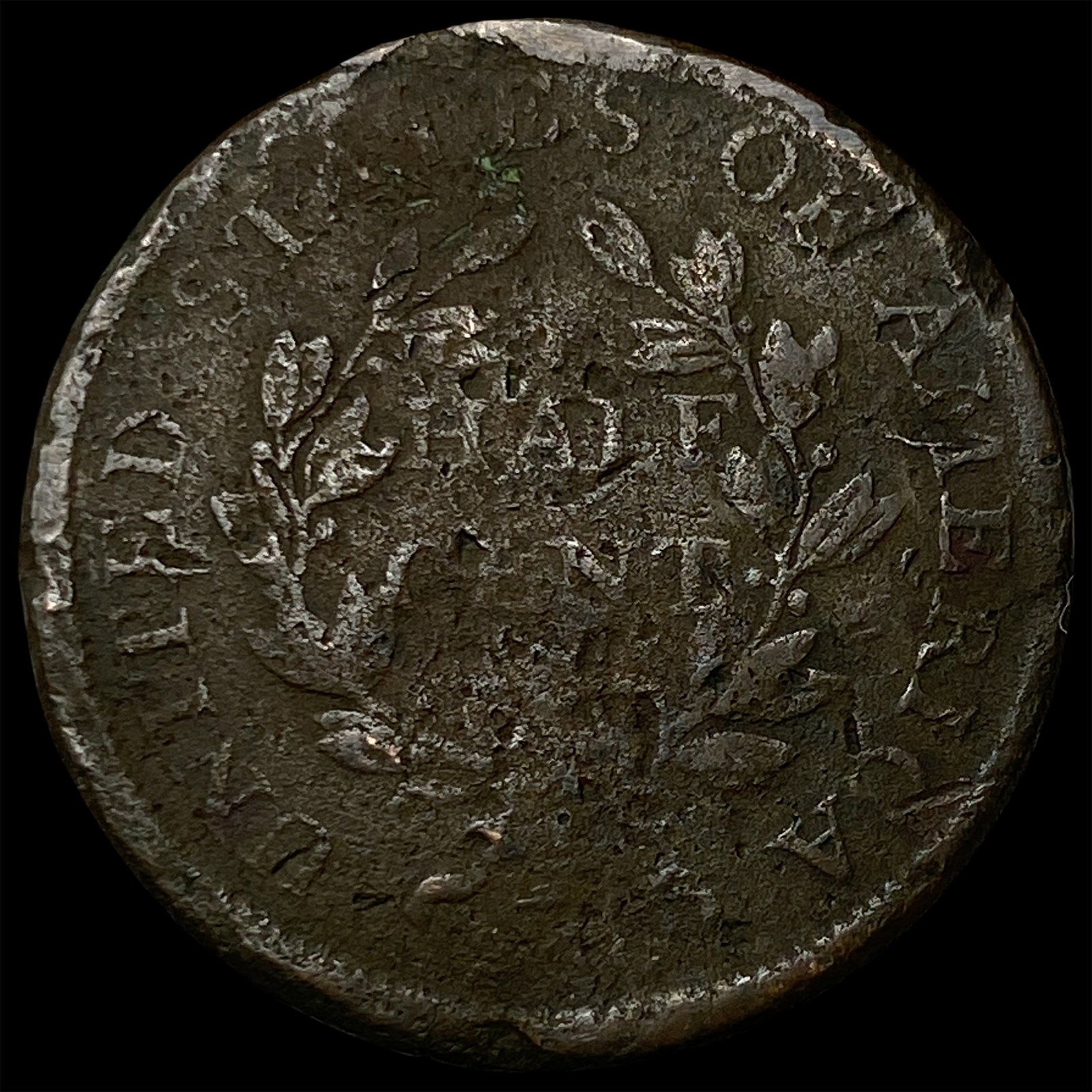 1807 Draped Bust Half Cent NICELY CIRCULATED - 2