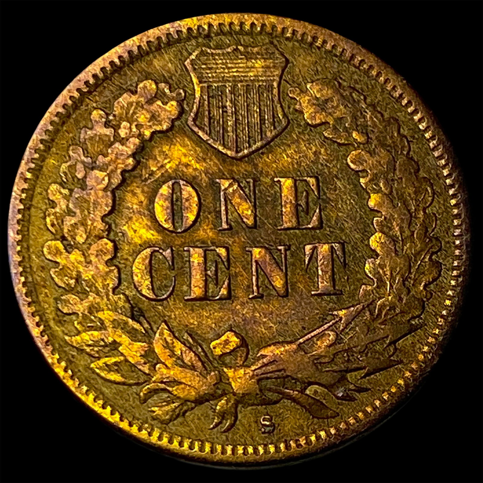 1908-S Indian Head Cent CLOSELY UNCIRCULATED - 2