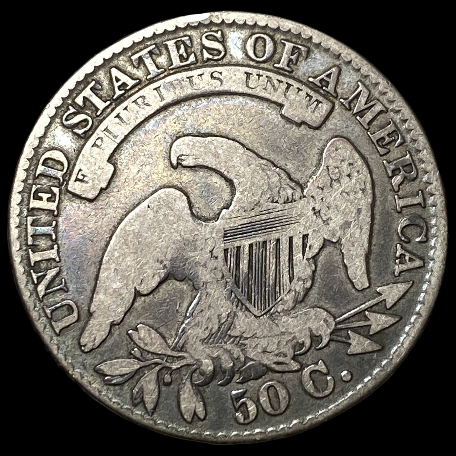 1834 Capped Bust Half Dollar NICELY CIRCULATED - 2
