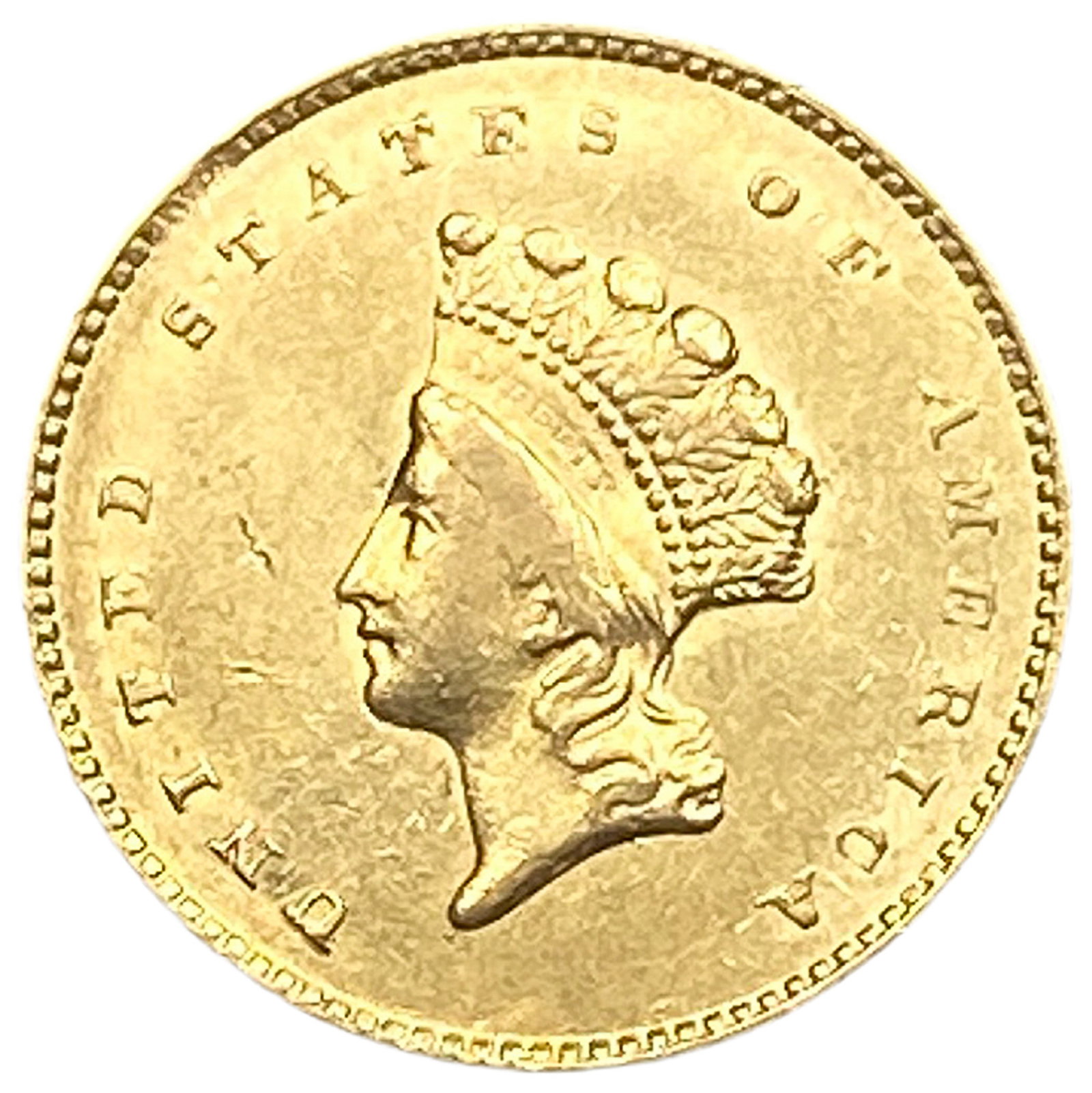 1854 Rare Gold Dollar: 1854 Rare Gold Dollar