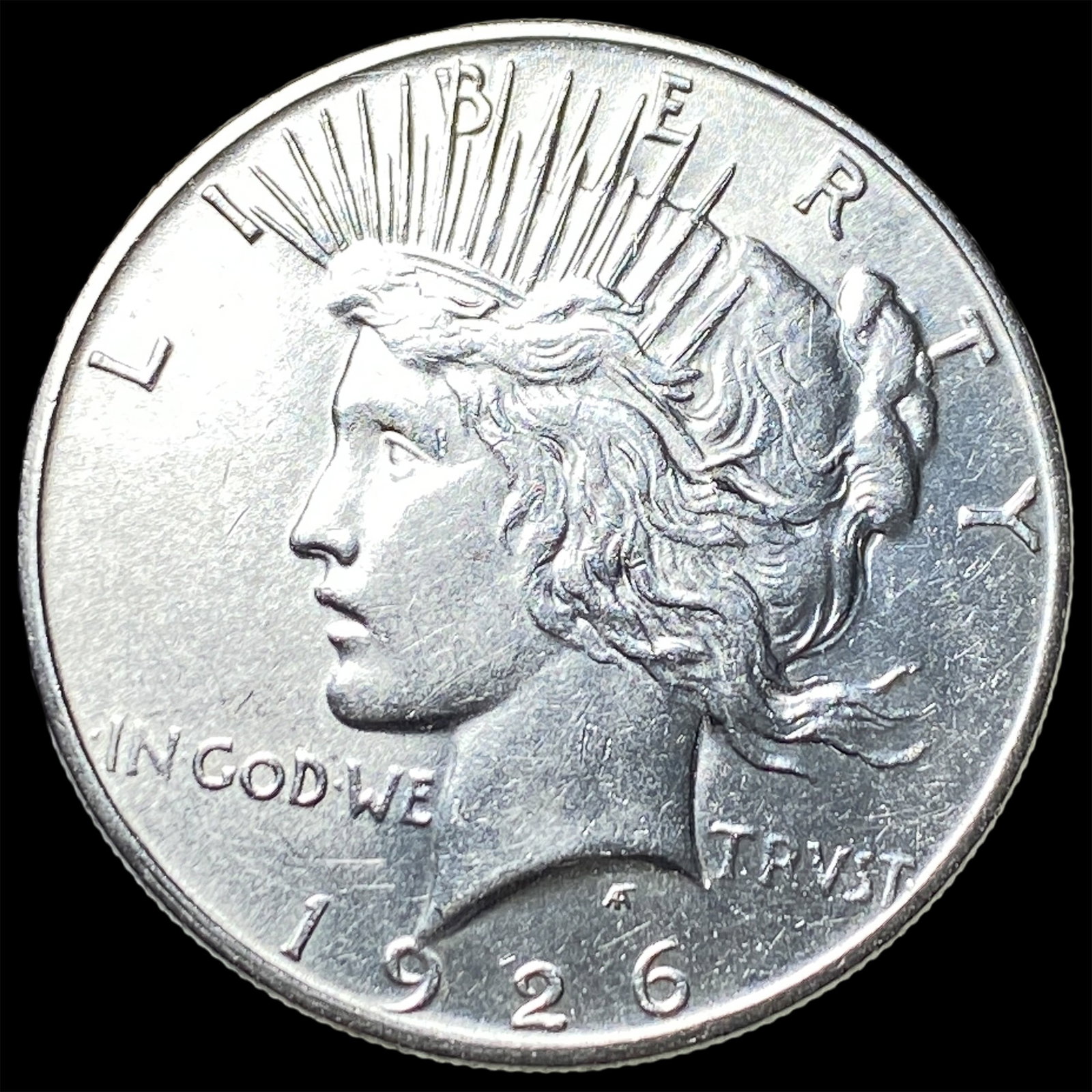1926-S Peace Silver Dollar UNCIRCULATED: 1926-S Peace Silver Dollar UNCIRCULATED