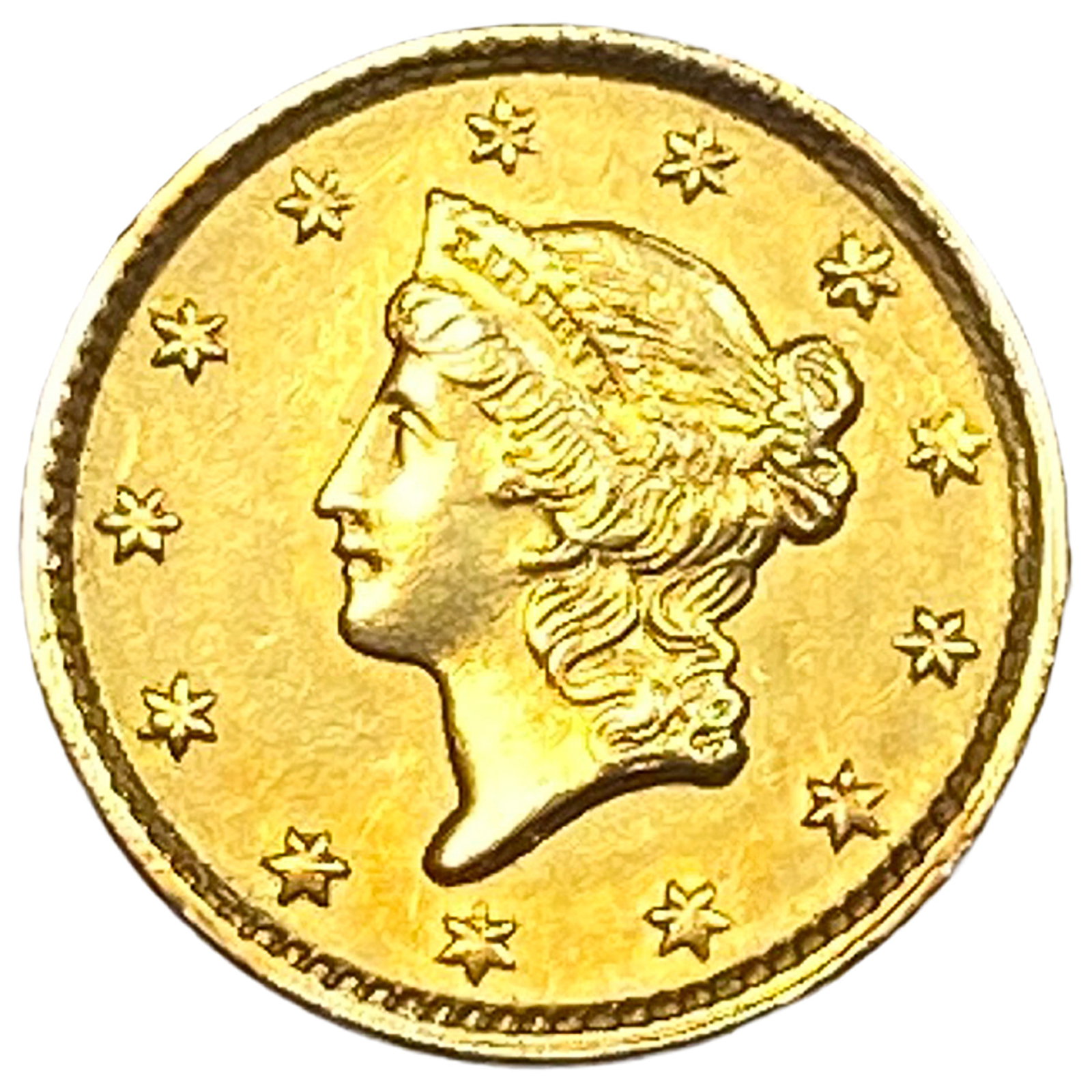 1851 Rare Gold Dollar: 1851 Rare Gold Dollar