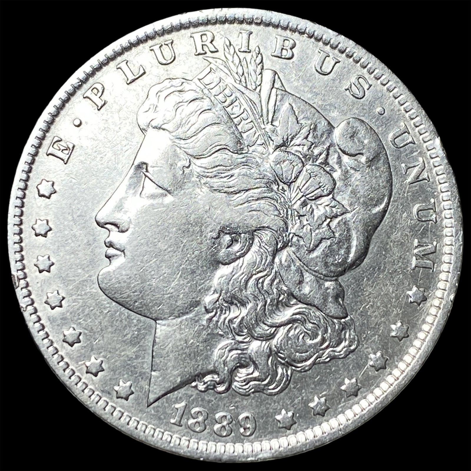 1889-O Morgan Silver Dollar CLOSELY UNCIRCULATED: 1889-O Morgan Silver Dollar CLOSELY UNCIRCULATED