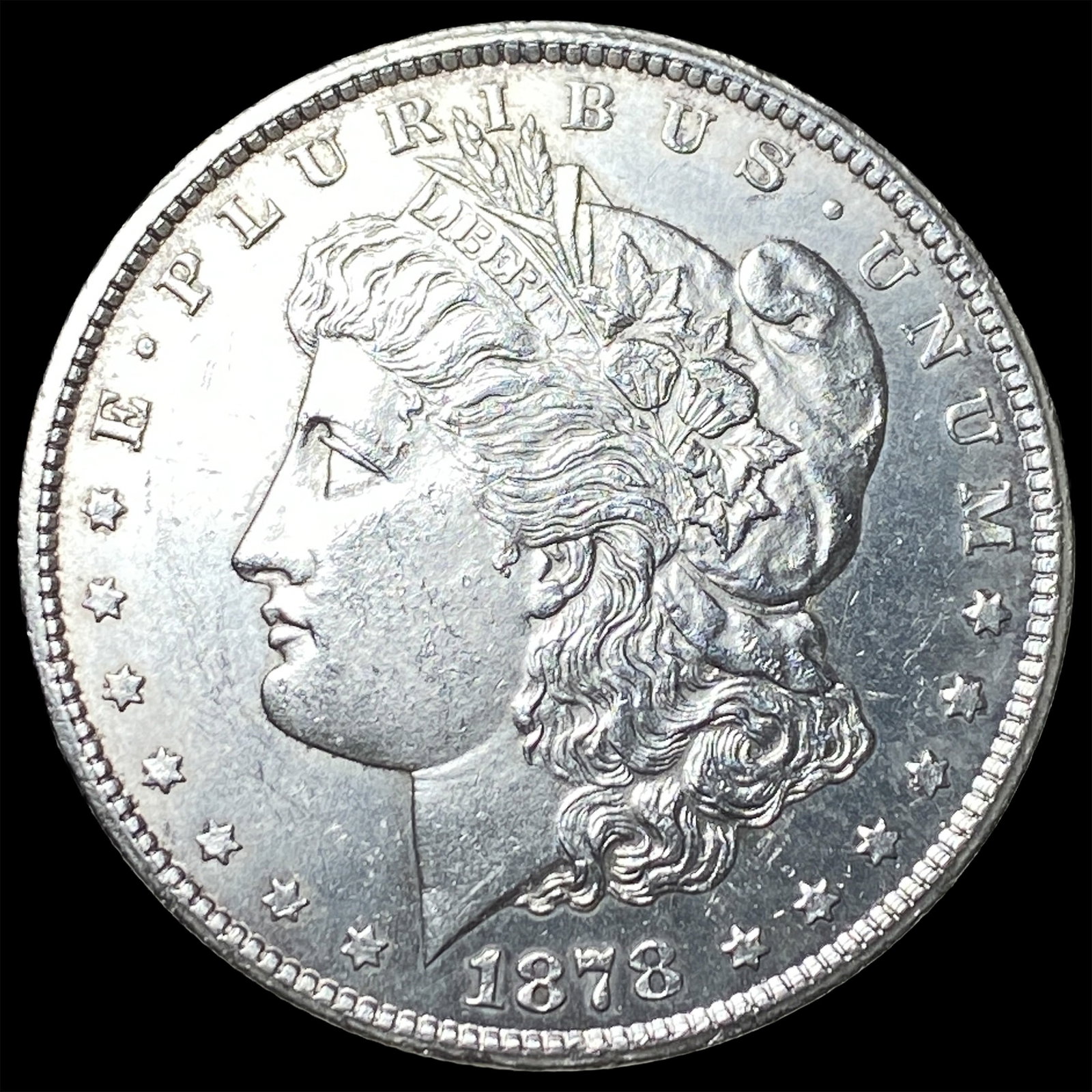 1878-CC Silver Morgan Dollar CHOICE BU: 1878-CC Silver Morgan Dollar CHOICE BU