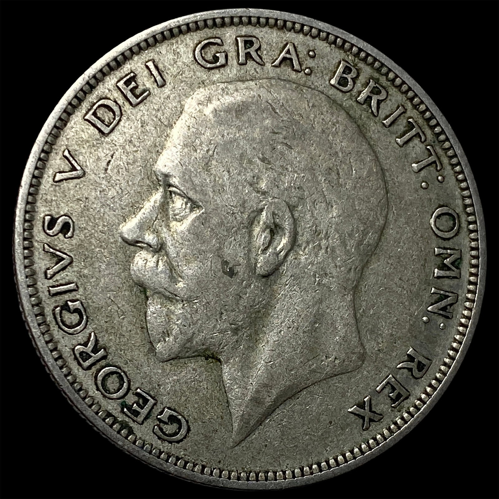 1933 G. Britain Silver Half Crown UNCIRCULATED (1 of 2)