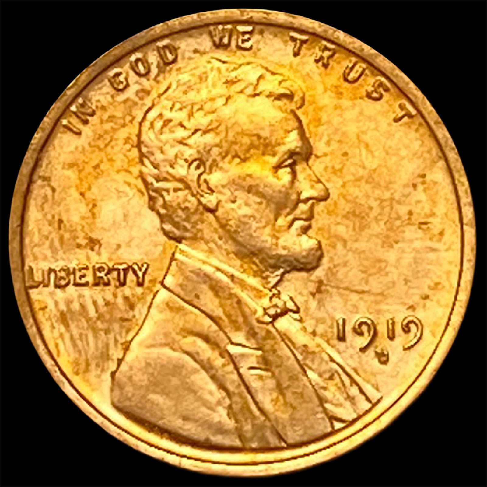 1919-D Lincoln Wheat Cent UNCIRCULATED (1 of 2)