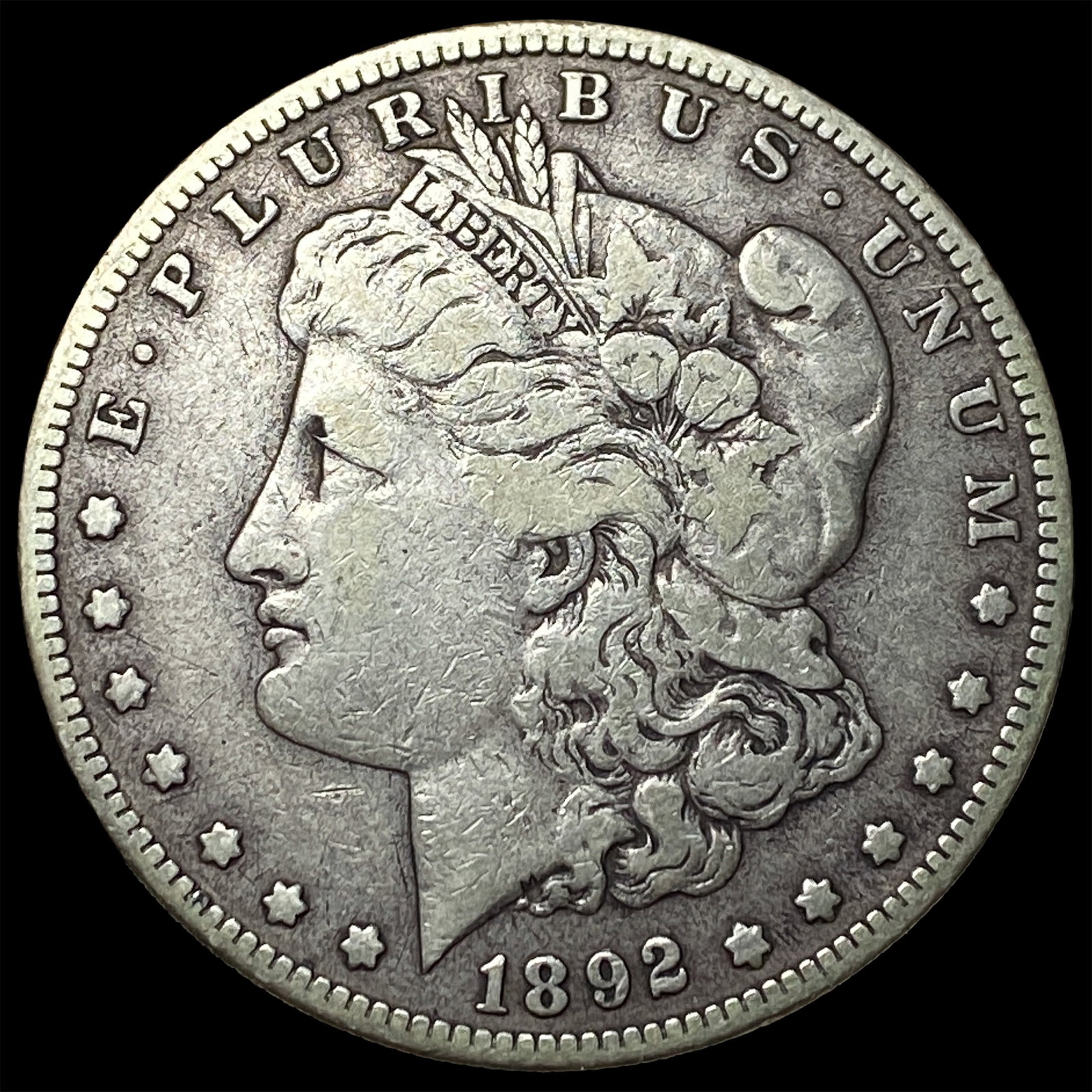 1892-S Morgan Silver Dollar LIGHTLY CIRCULATED (1 of 2)