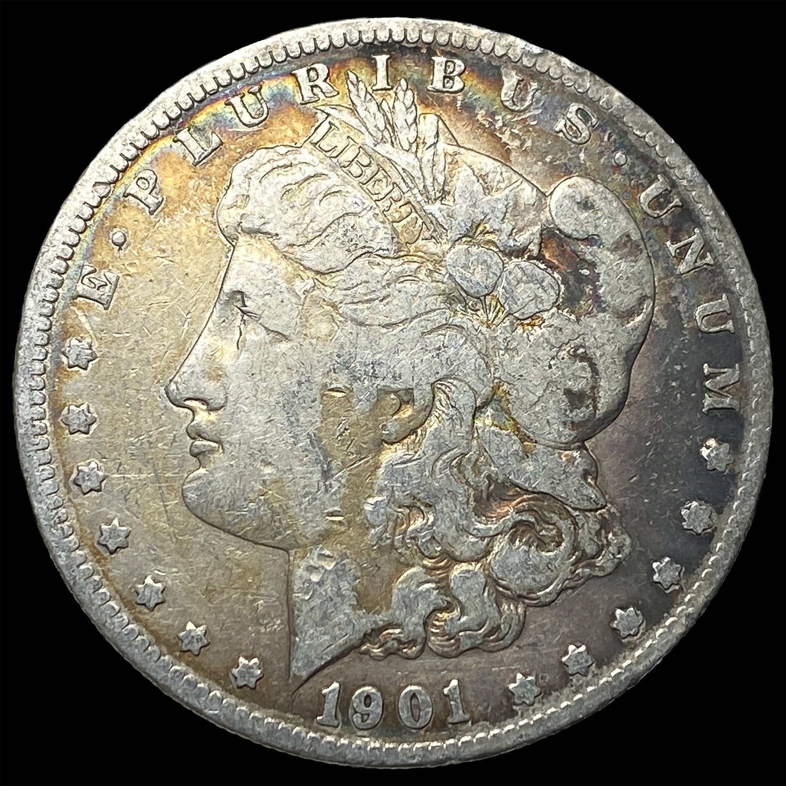 1901-S Silver Morgan Dollar NICELY CIRCULATED: 1901-S Silver Morgan Dollar NICELY CIRCULATED