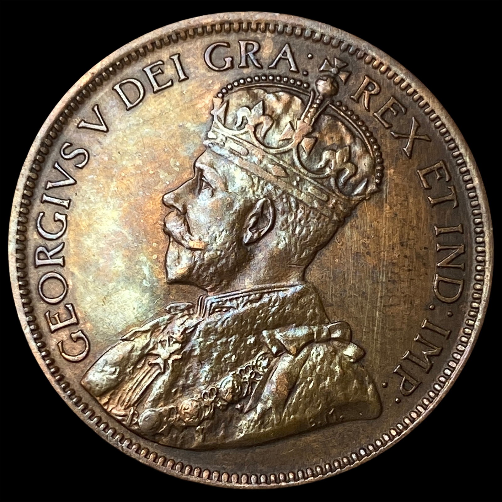 1918 Canada Bronze 1 Cent: 1918 Canada Bronze 1 Cent