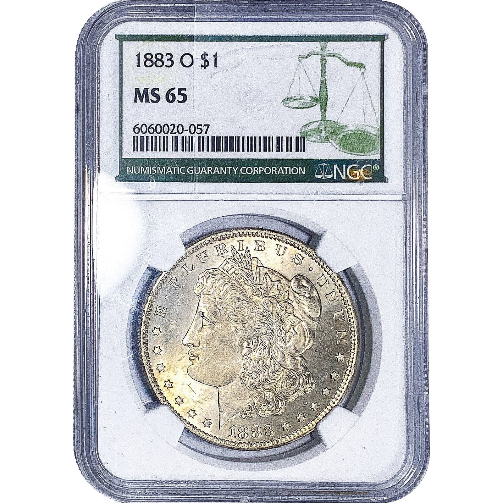 1883-O Morgan Silver Dollar NGC MS65 (1 of 2)