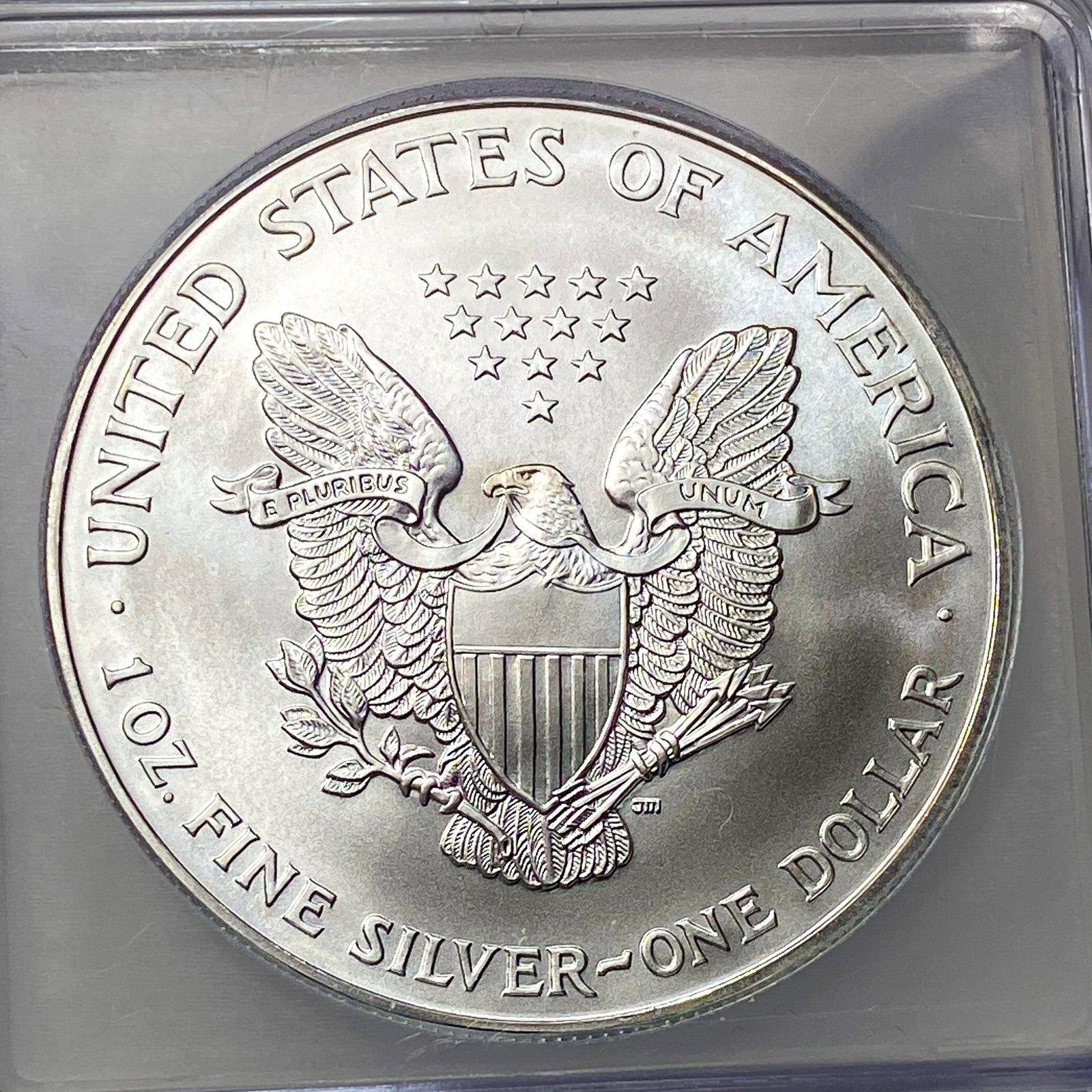 1999 Silver Eagle ICG MS70 - 4