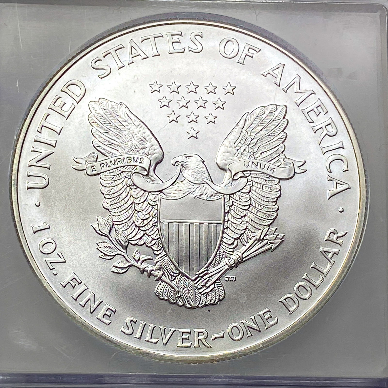 1999 Silver Eagle ICG MS70 - 4