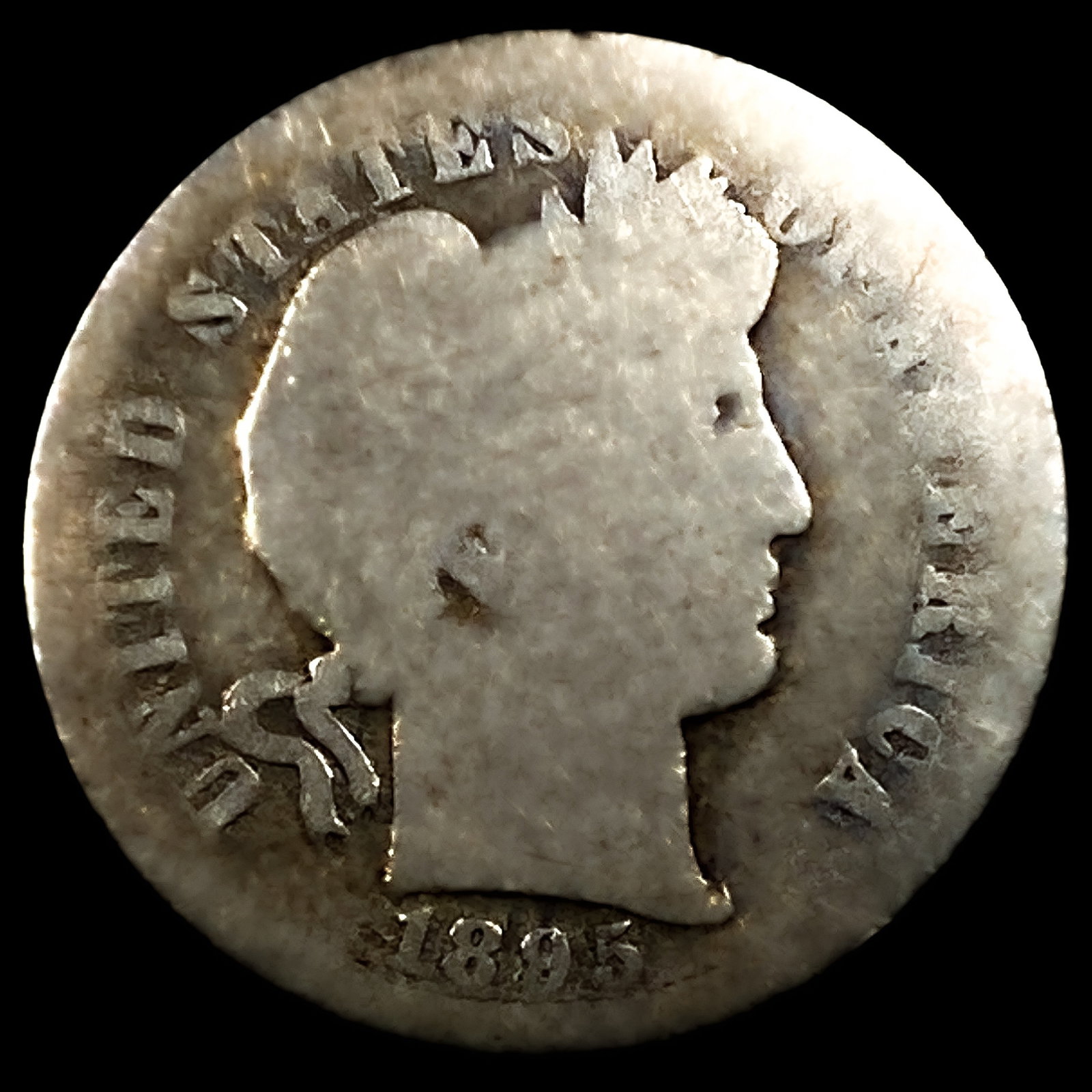 1895-O Barber Dime (1 of 2)