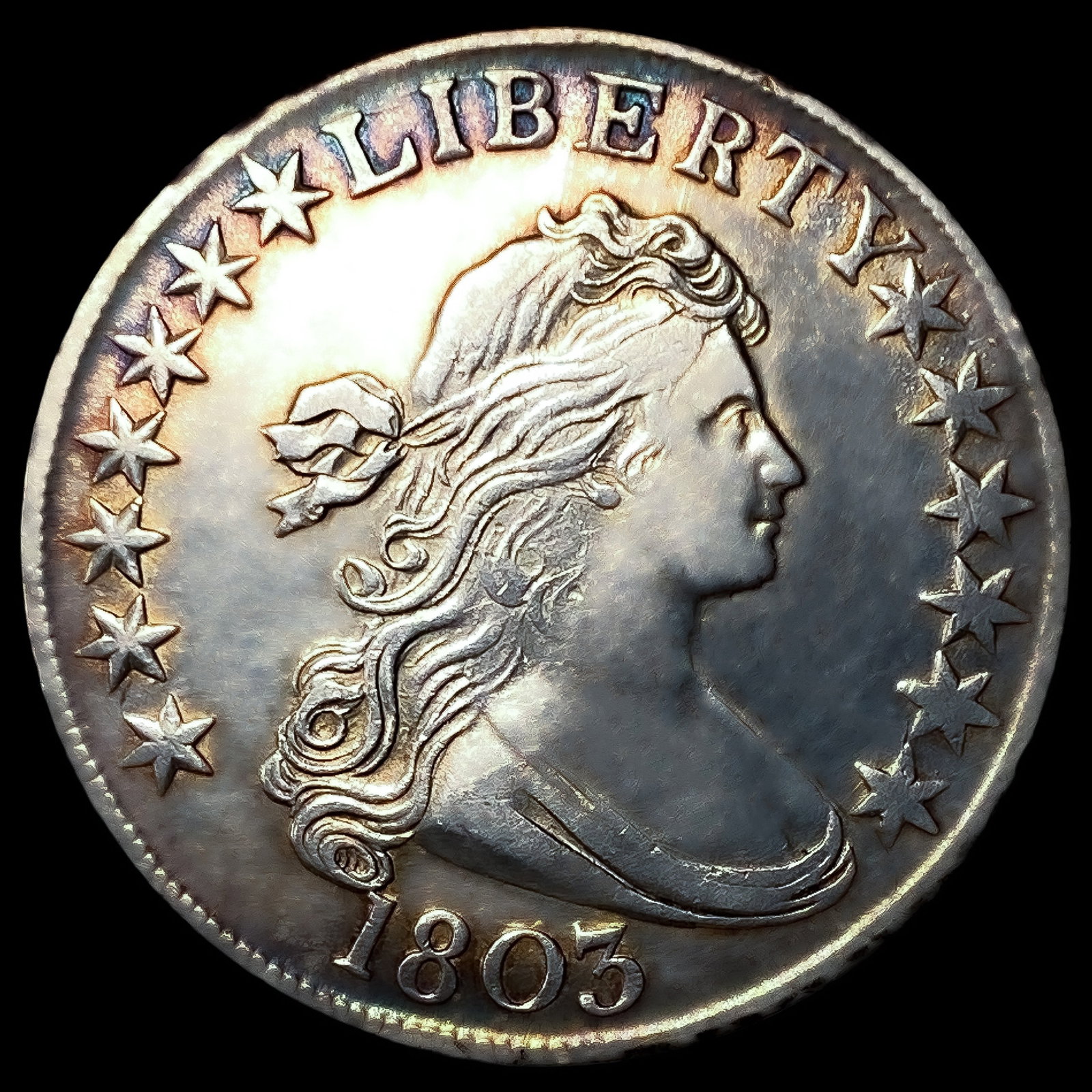 1803 Draped Bust Half Dollar (1 of 2)
