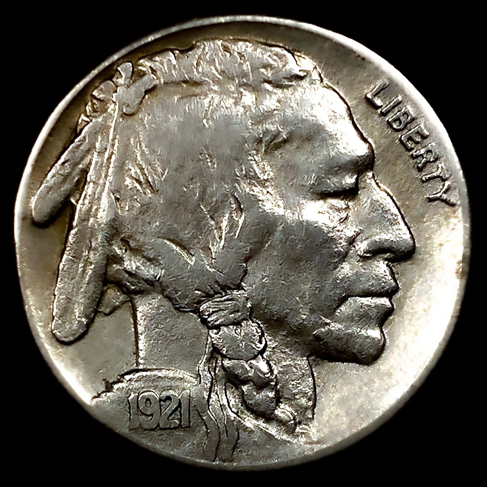 1921-S Buffalo Nickel: 1921-S Buffalo Nickel