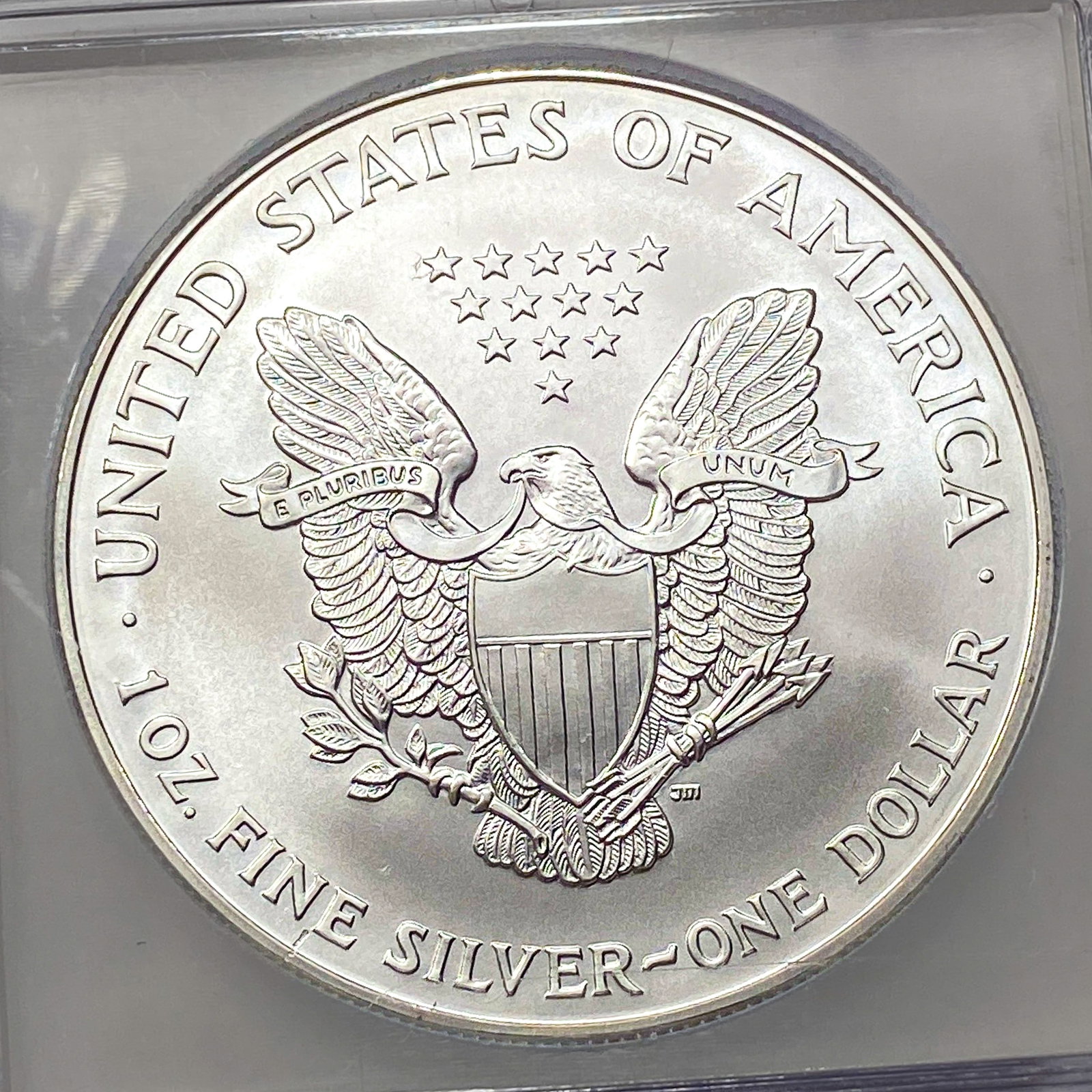 1999 Silver Eagle ICG MS70 - 4