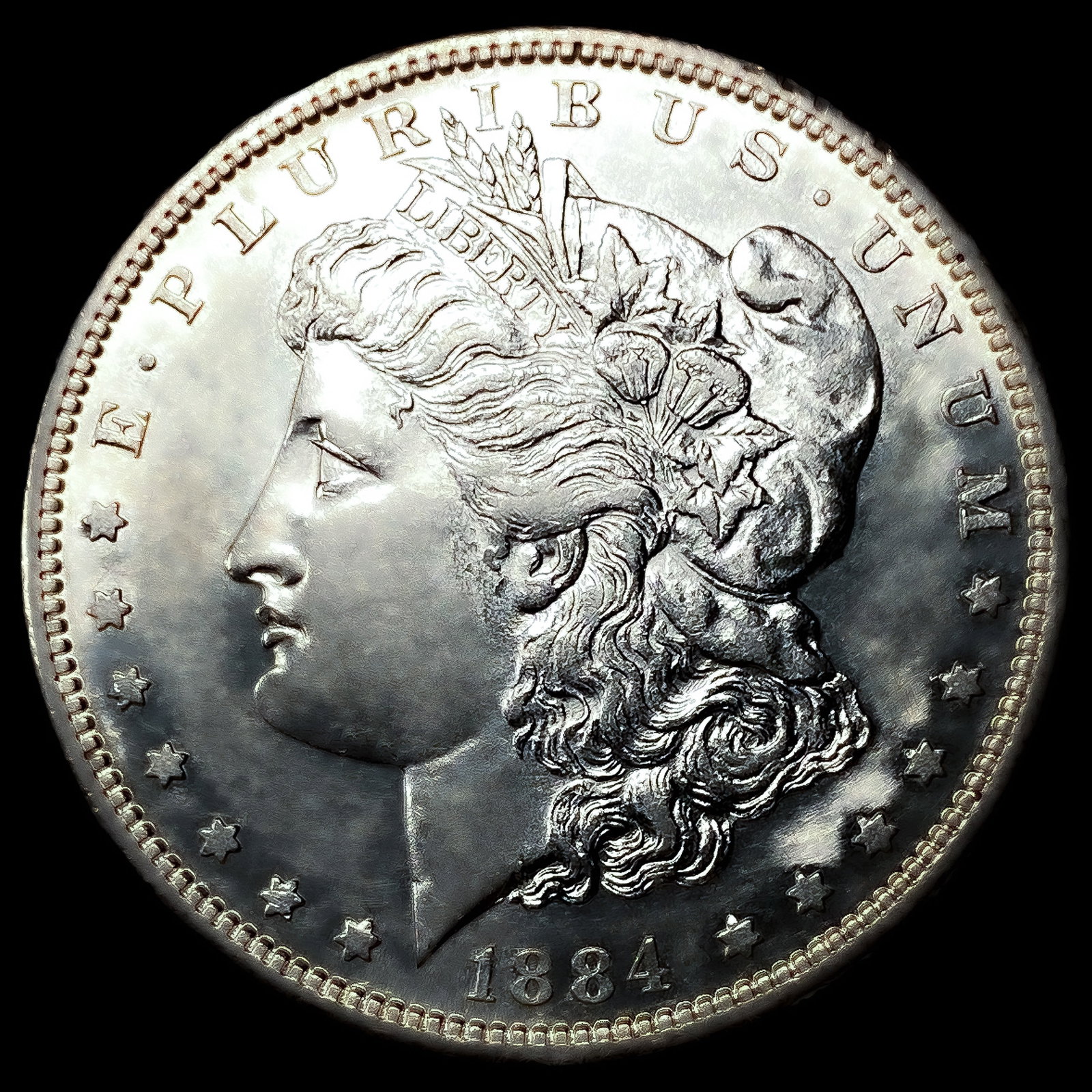 1884-S Morgan Silver Dollar: 1884-S Morgan Silver Dollar