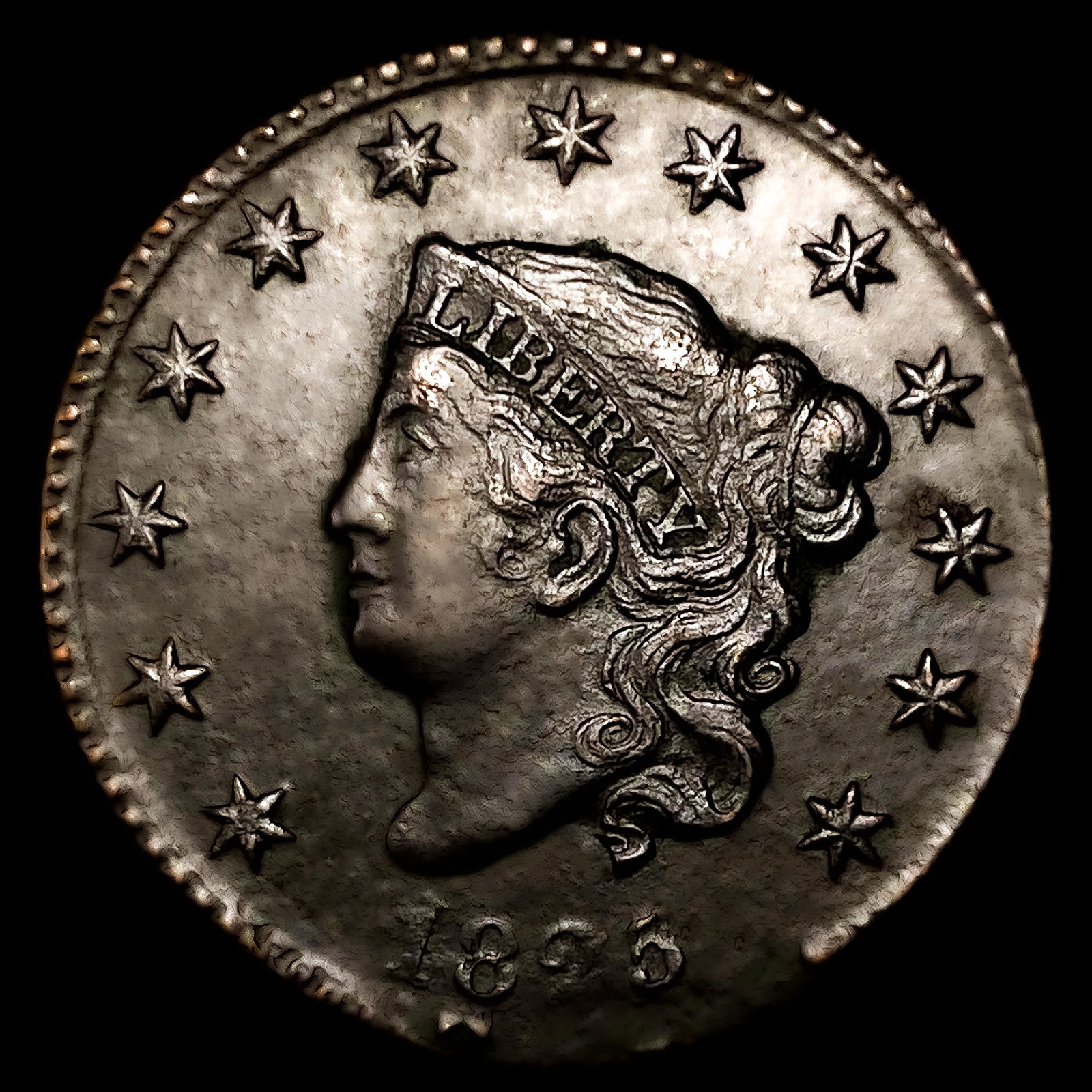 1825 Coronet Head Large Cent: 1825 Coronet Head Large Cent