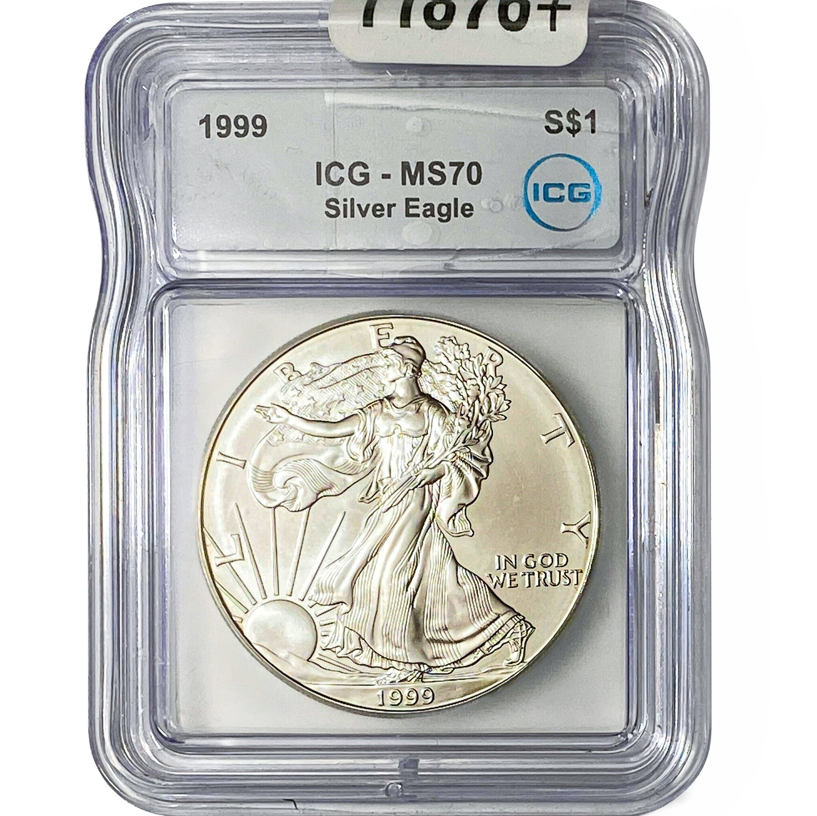 1999 Silver Eagle ICG MS70 (1 of 4)