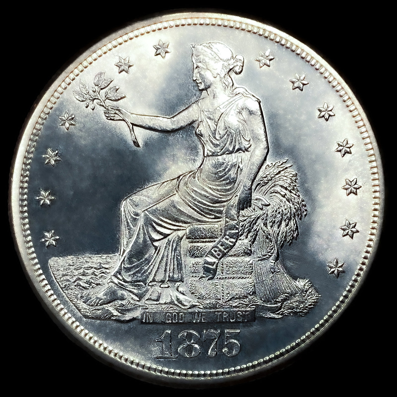 1875-S Silver Trade Dollar: 1875-S Silver Trade Dollar