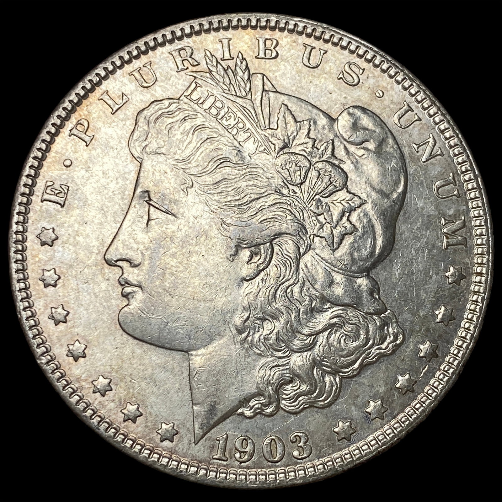 1903 Morgan Silver Dollar CHOICE AU: 1903 Morgan Silver Dollar CHOICE AU