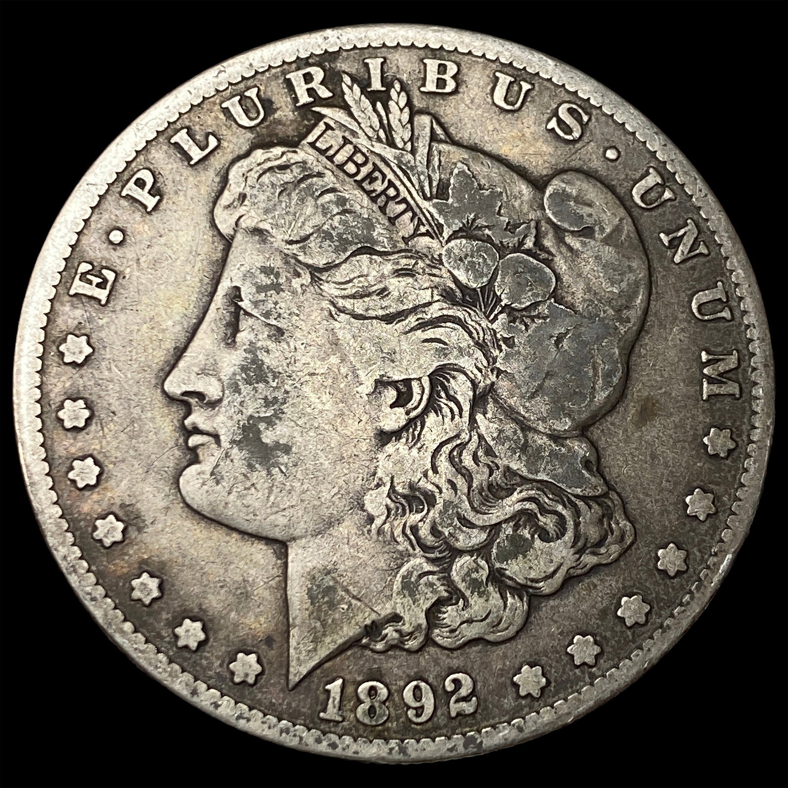 1892-S Silver Morgan Dollar LIGHTLY CIRCULATED: 1892-S Silver Morgan Dollar LIGHTLY CIRCULATED