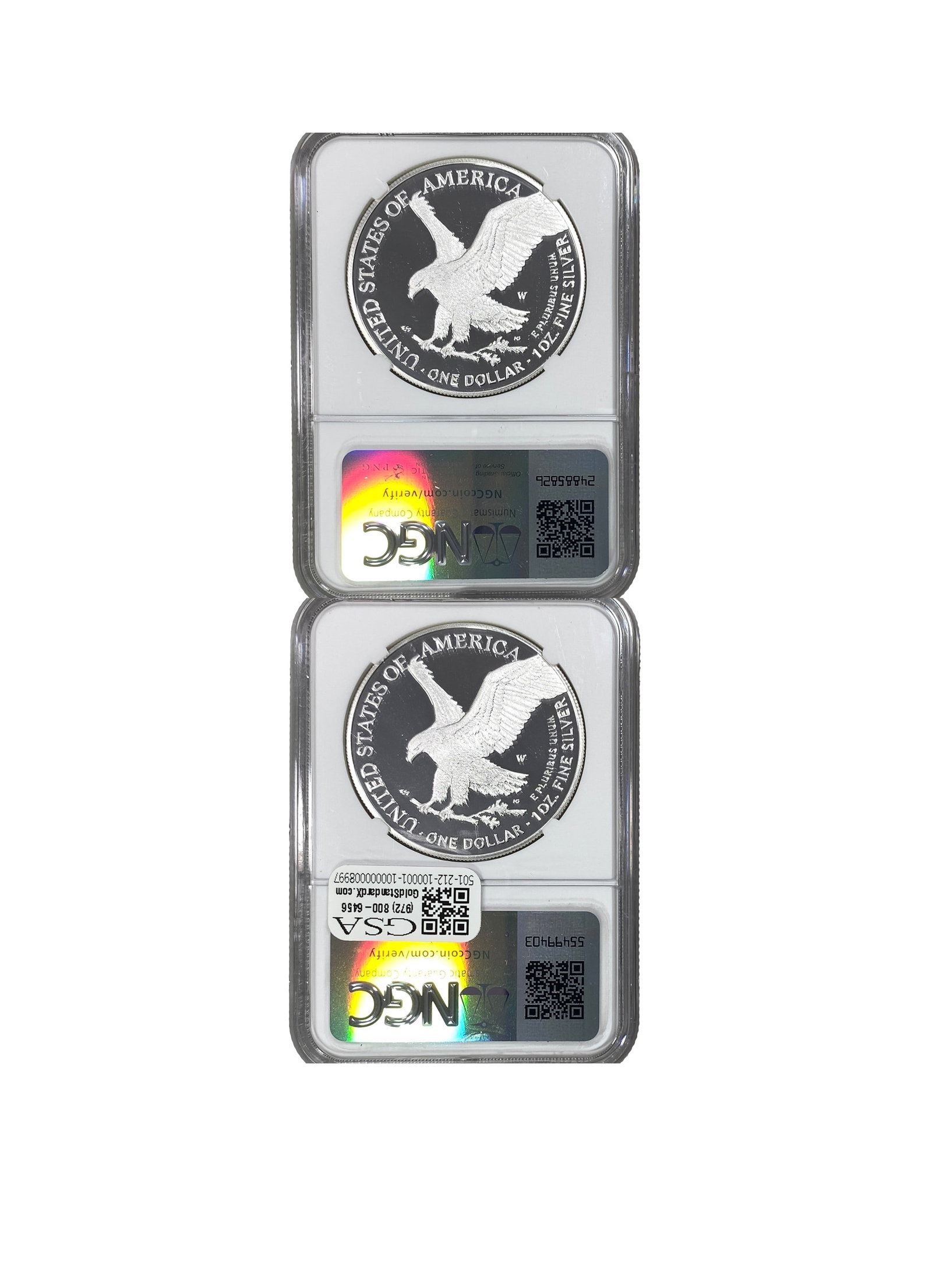 [2 Coins] 2024 Silver Eagle NGC PF70 UC (1 of 2)