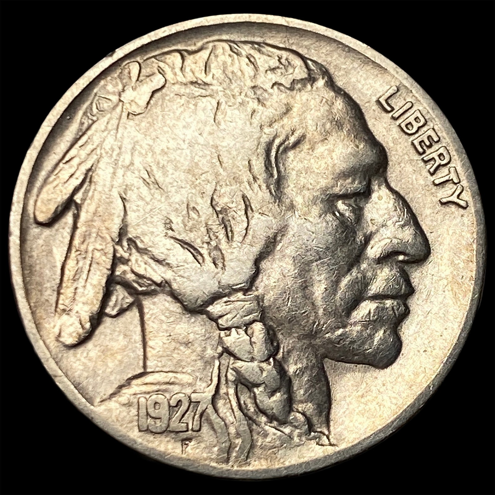1927-S Buffalo Nickel CLOSELY UNCIRCULATED: 1927-S Buffalo Nickel CLOSELY UNCIRCULATED