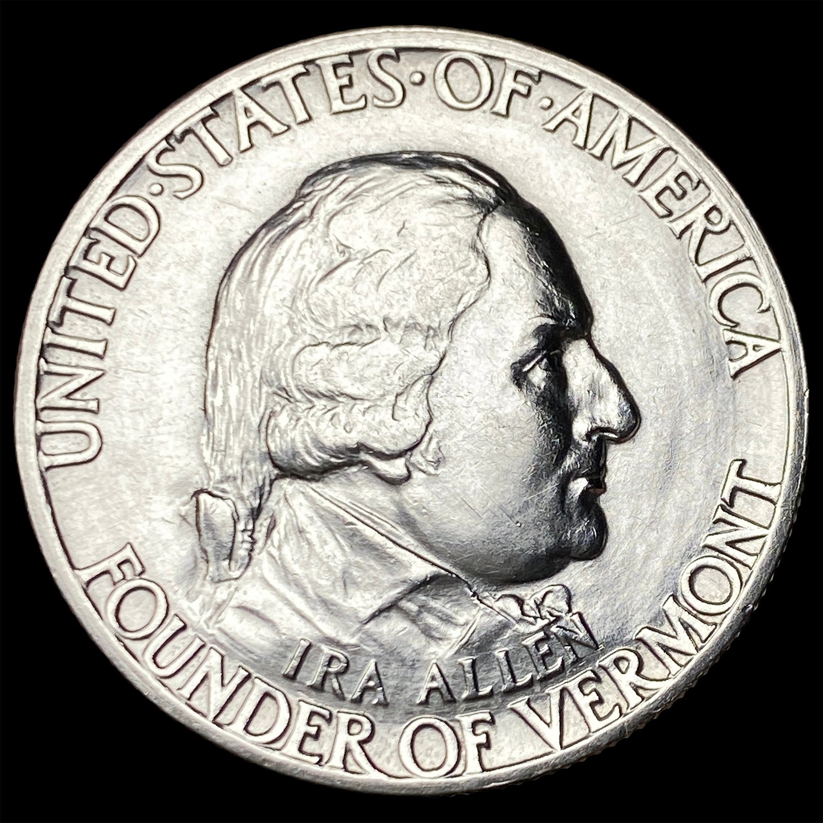 1927 Silver Battle of Bennington Half Dollar GEM BU: 1927 Silver Battle of Bennington Half Dollar GEM BU
