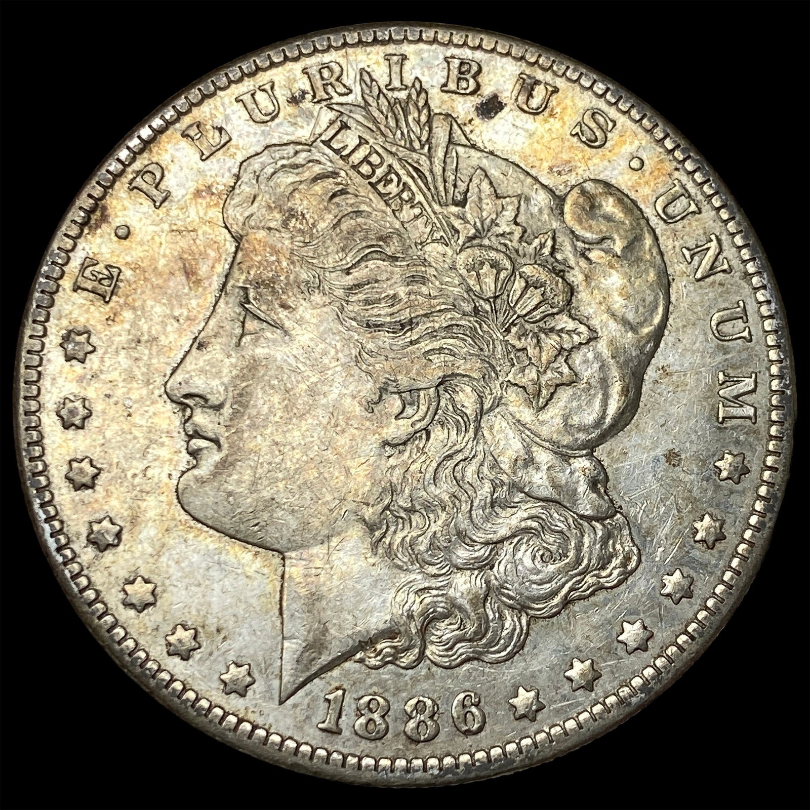 1886-O Silver Morgan Dollar NEARLY UNCIRCULATED: 1886-O Silver Morgan Dollar NEARLY UNCIRCULATED