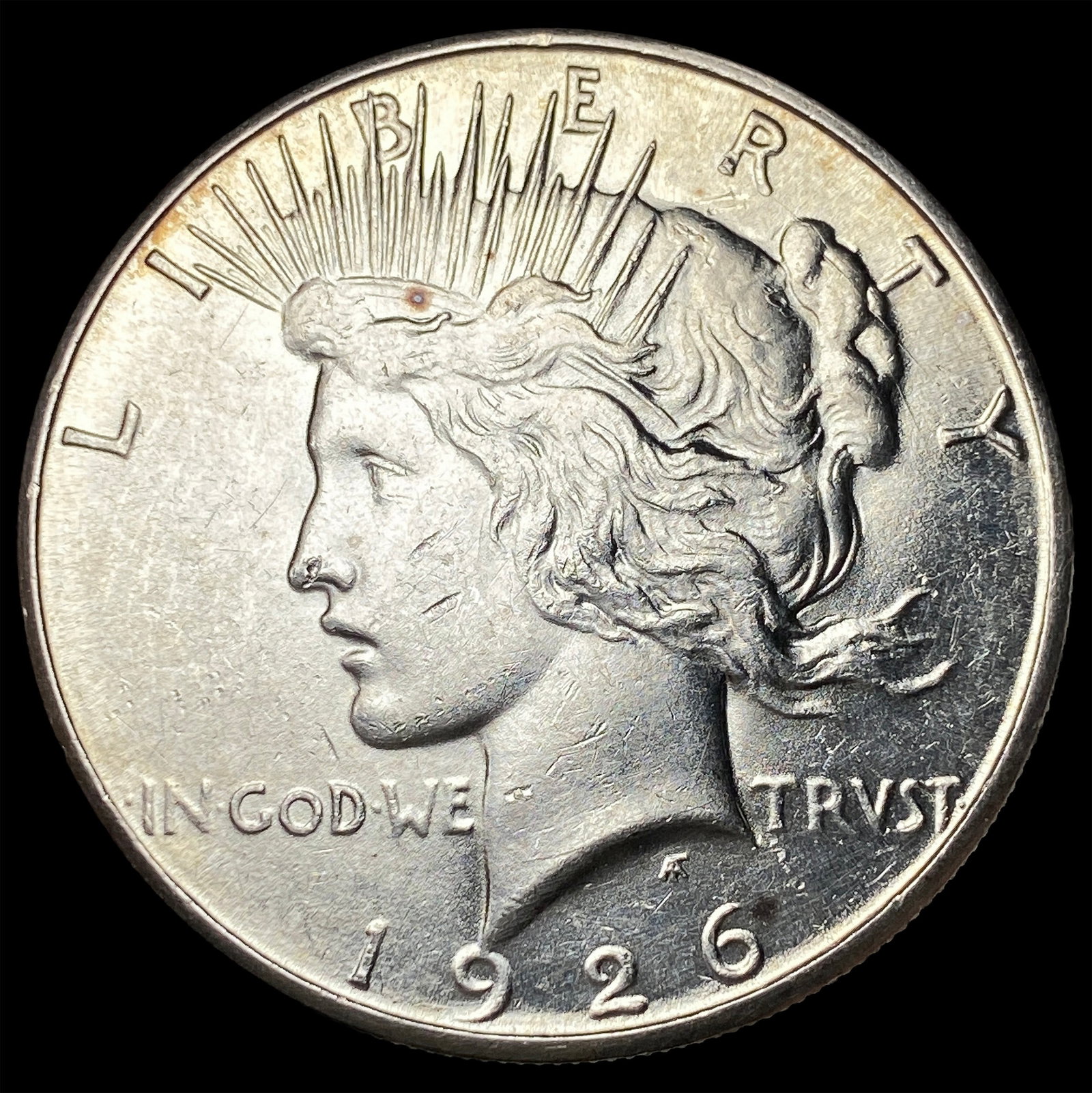 1926 Peace Silver Dollar CLOSELY UNCIRCULATED: 1926 Peace Silver Dollar CLOSELY UNCIRCULATED