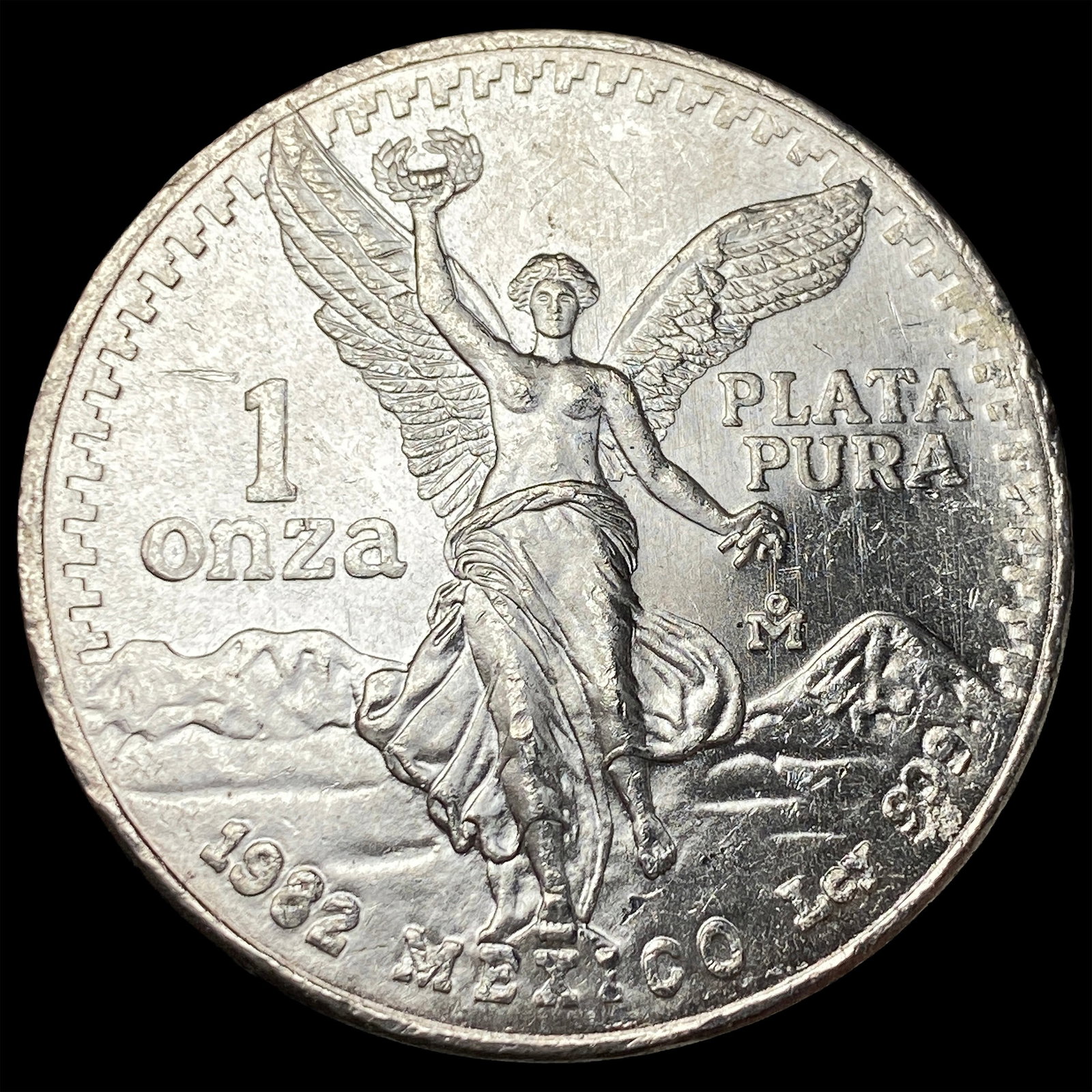 1982 Mexico Silver 1 Onza Libertad SUPERB GEM BU (1 of 2)