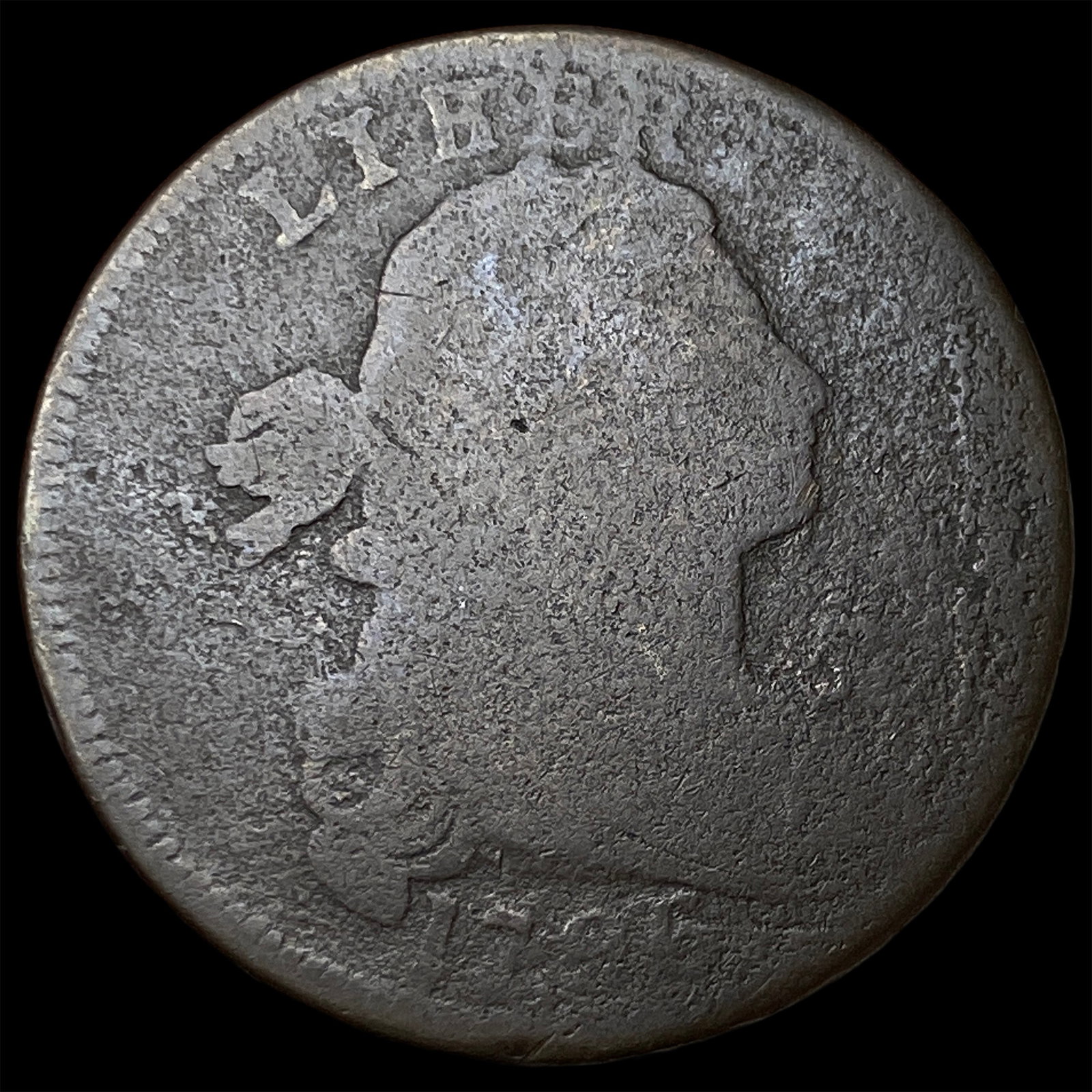 1798 Draped Bust Large Cent NICELY CIRCULATED: 1798 Draped Bust Large Cent NICELY CIRCULATED